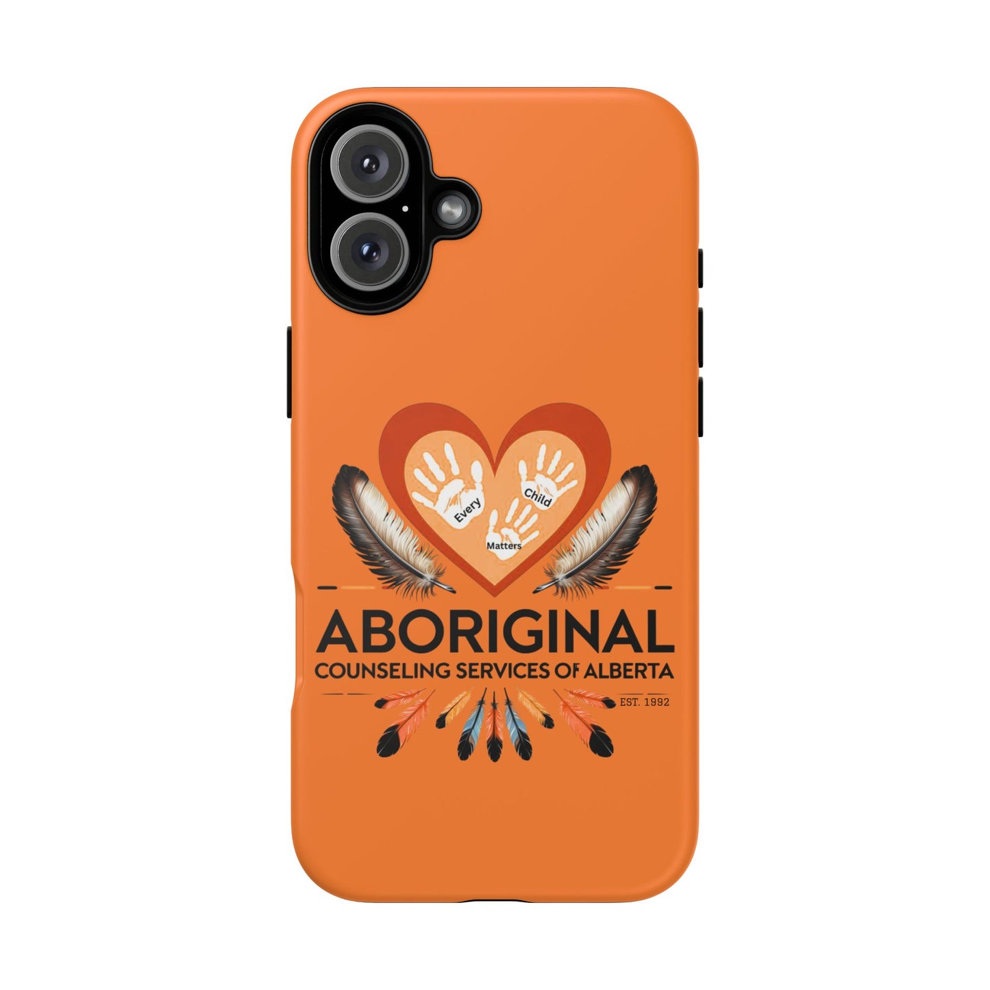 Aboriginal Heart Phone Case, Indigenous Phone Cover, Tough Cases, Unique Gift for Spiritual Journey, Indigenous Heritage, Cultural Pride