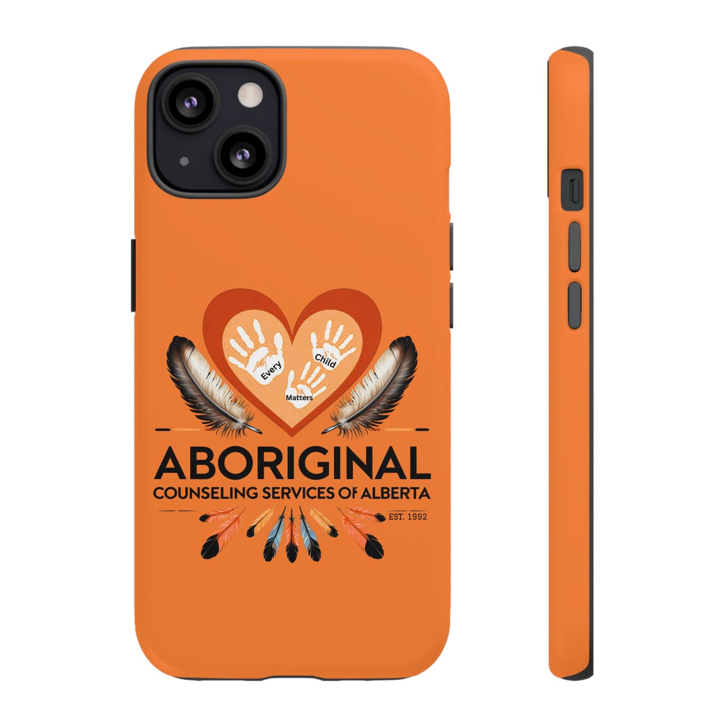 Aboriginal Heart Phone Case, Indigenous Phone Cover, Tough Cases, Unique Gift for Spiritual Journey, Indigenous Heritage, Cultural Pride