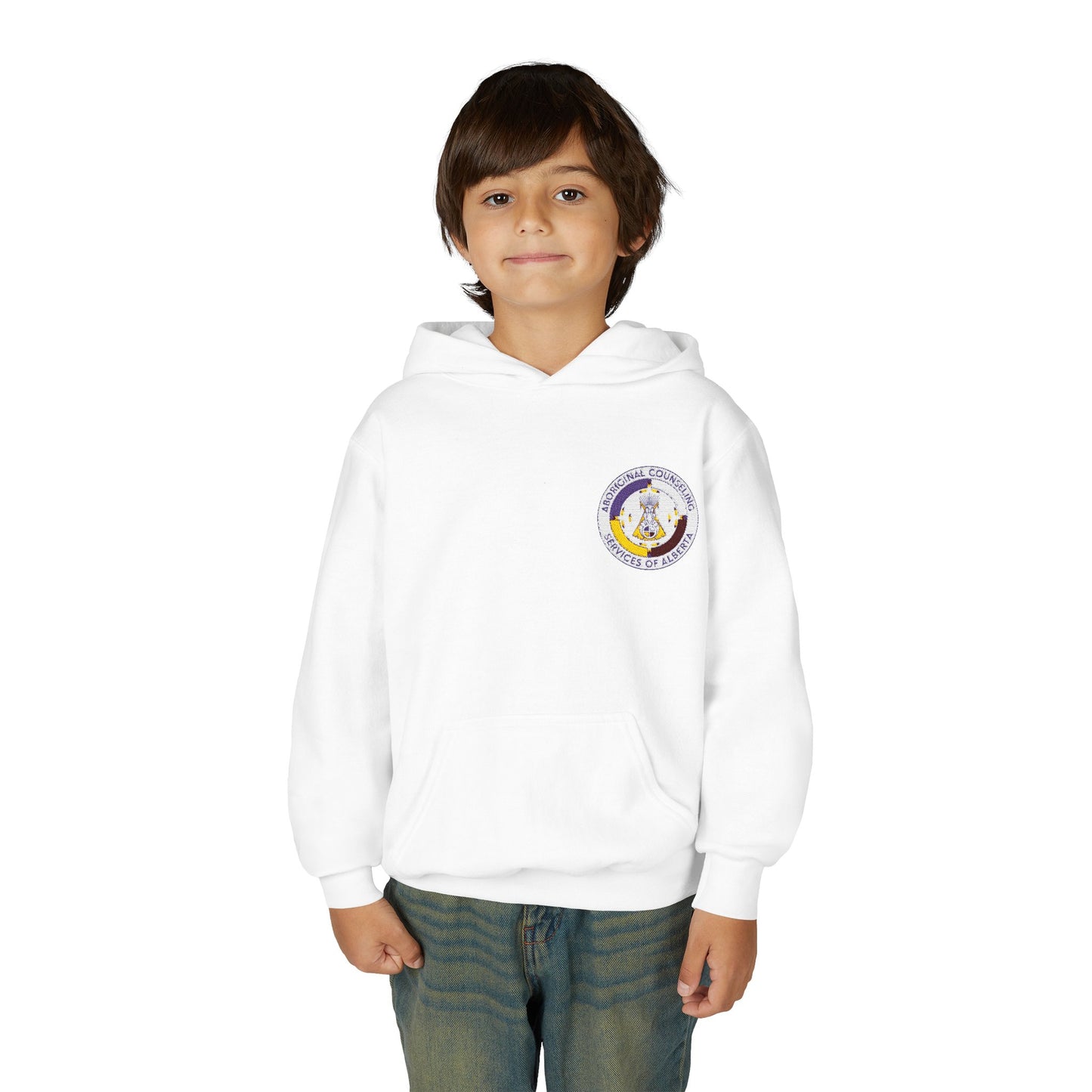 Youth Heavy Blend Hooded Sweatshirt, Cozy Hoodie for Kids, Stylish Pullover, Perfect for School, Birthday Gift, Playtime Apparel