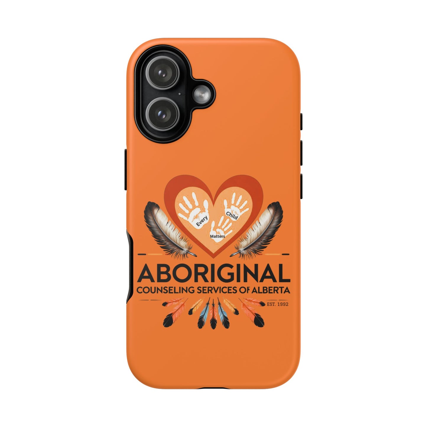 Aboriginal Heart Phone Case, Indigenous Phone Cover, Tough Cases, Unique Gift for Spiritual Journey, Indigenous Heritage, Cultural Pride