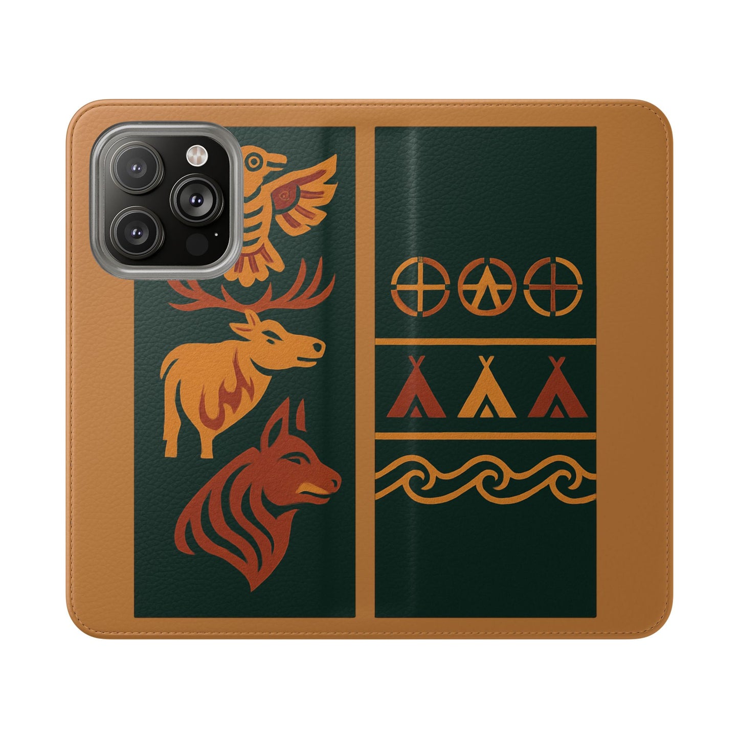 Wildlife Flip Cases for Smartphones| Nature-Inspired, Unique Phone Protectors, Gift for Outdoors Lovers, Personalized Tech Accessories