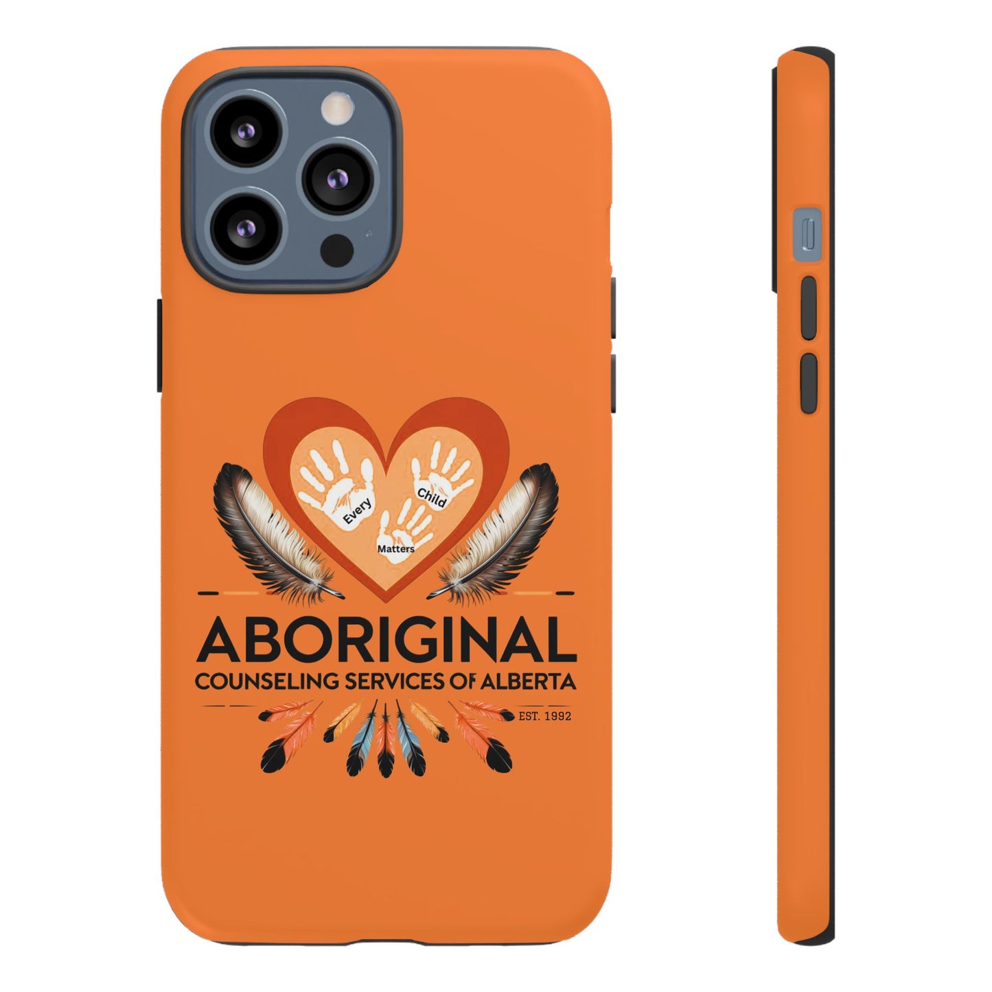 Aboriginal Heart Phone Case, Indigenous Phone Cover, Tough Cases, Unique Gift for Spiritual Journey, Indigenous Heritage, Cultural Pride