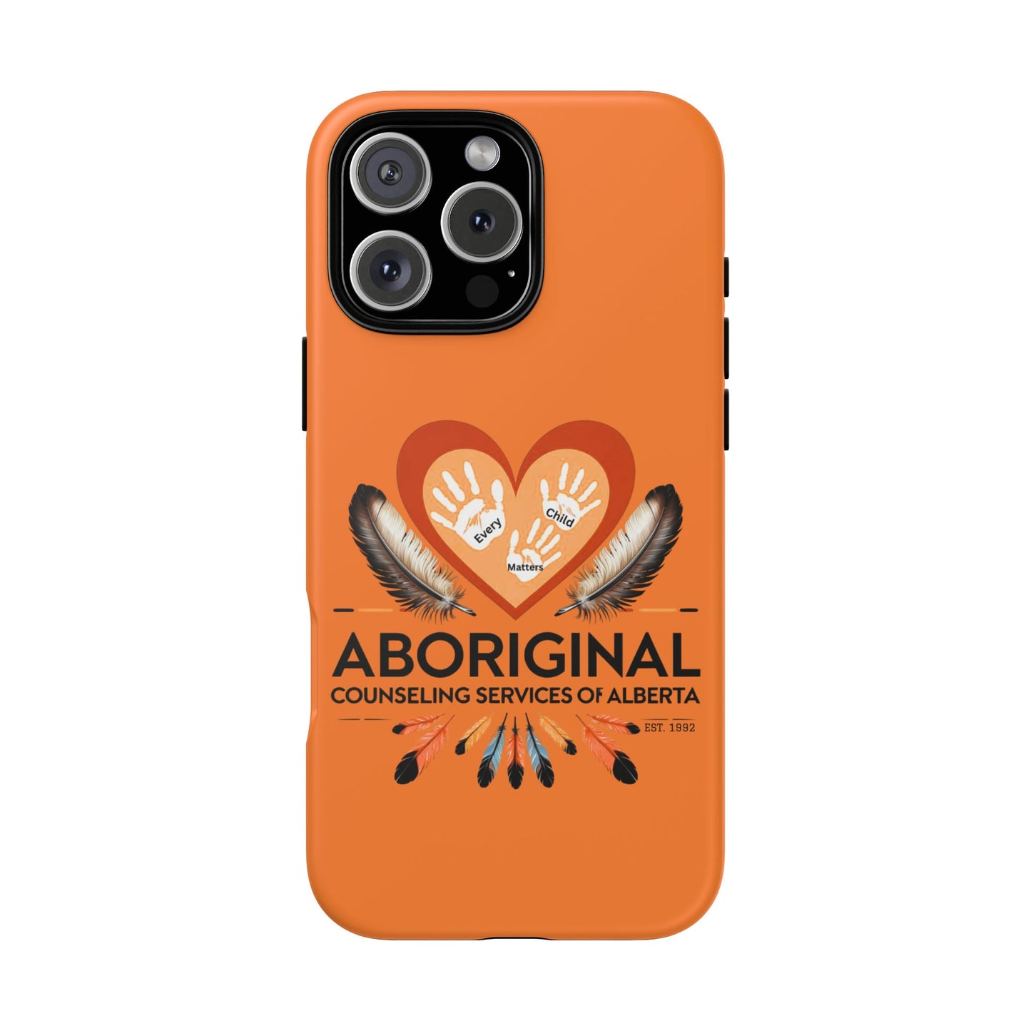 Aboriginal Heart Phone Case, Indigenous Phone Cover, Tough Cases, Unique Gift for Spiritual Journey, Indigenous Heritage, Cultural Pride