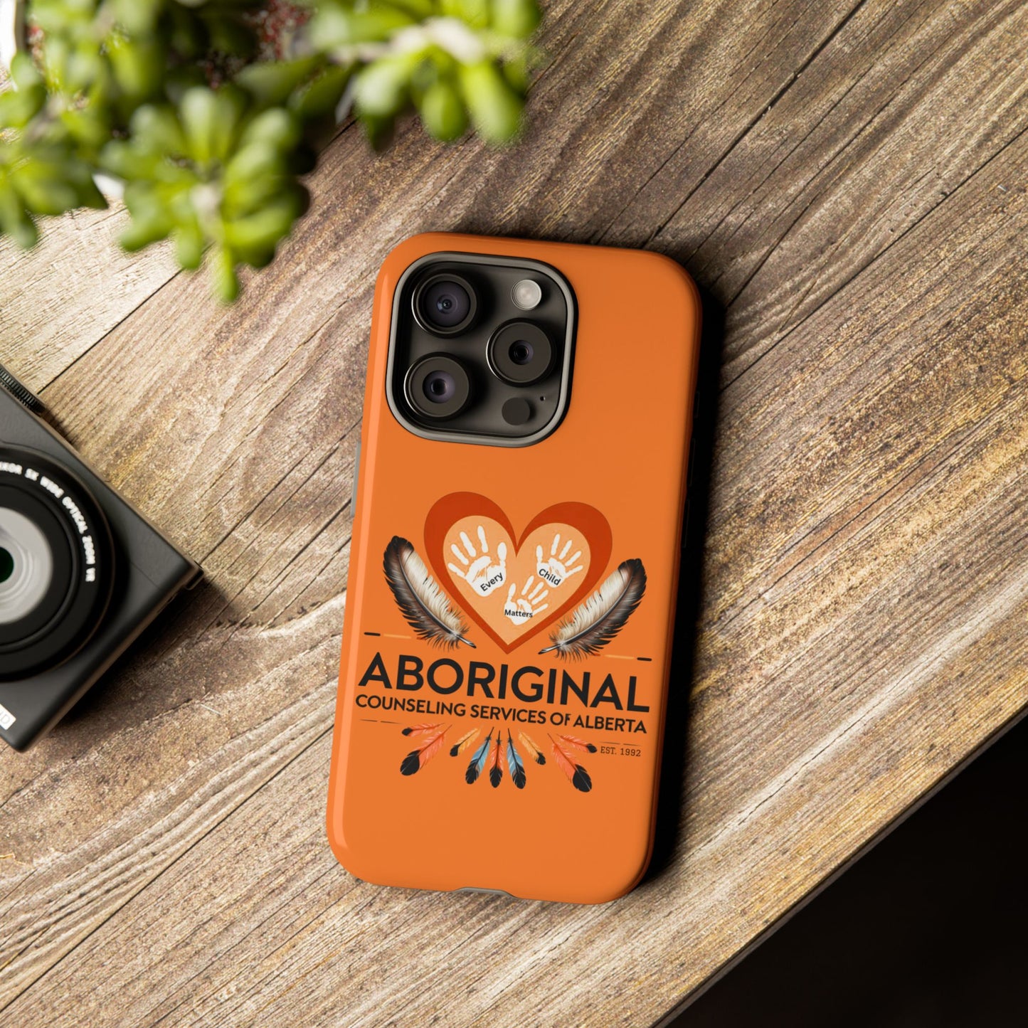 Aboriginal Heart Phone Case, Indigenous Phone Cover, Tough Cases, Unique Gift for Spiritual Journey, Indigenous Heritage, Cultural Pride