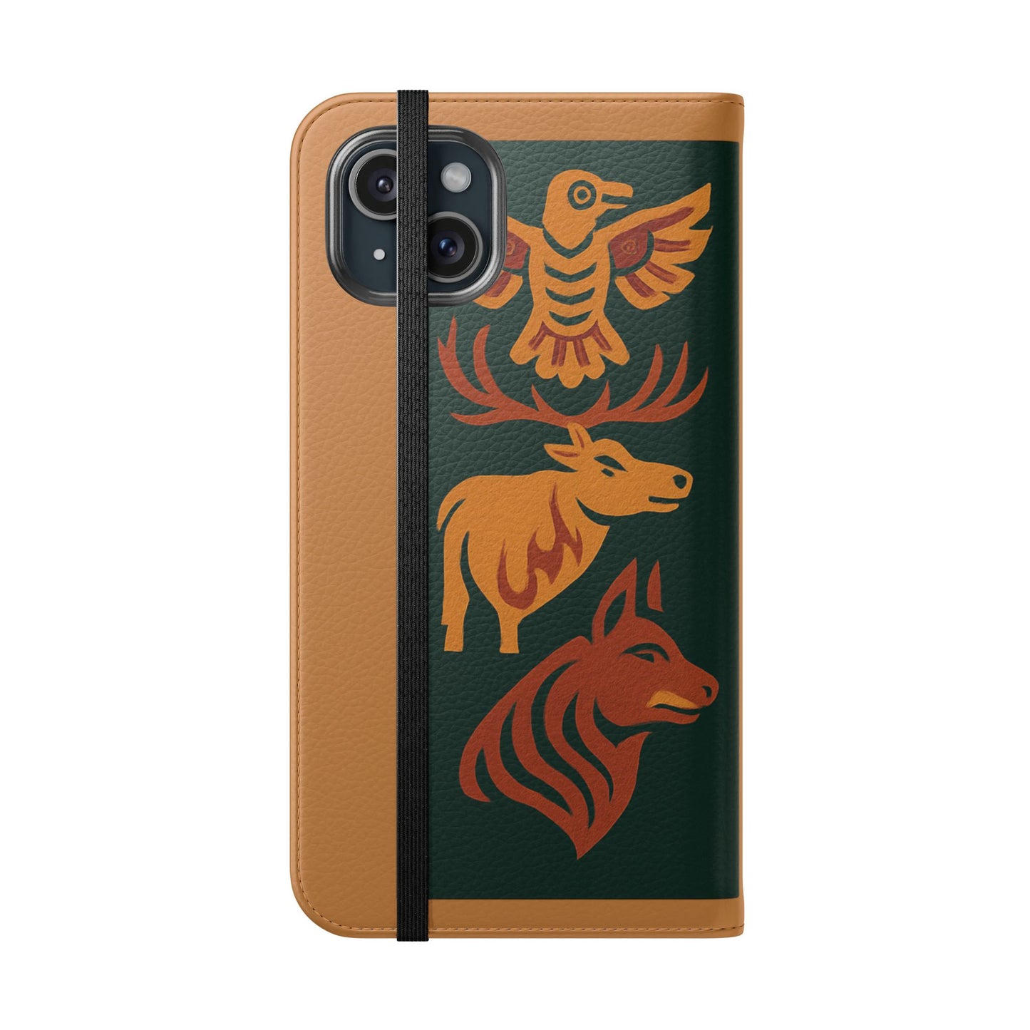 Wildlife Flip Cases for Smartphones| Nature-Inspired, Unique Phone Protectors, Gift for Outdoors Lovers, Personalized Tech Accessories