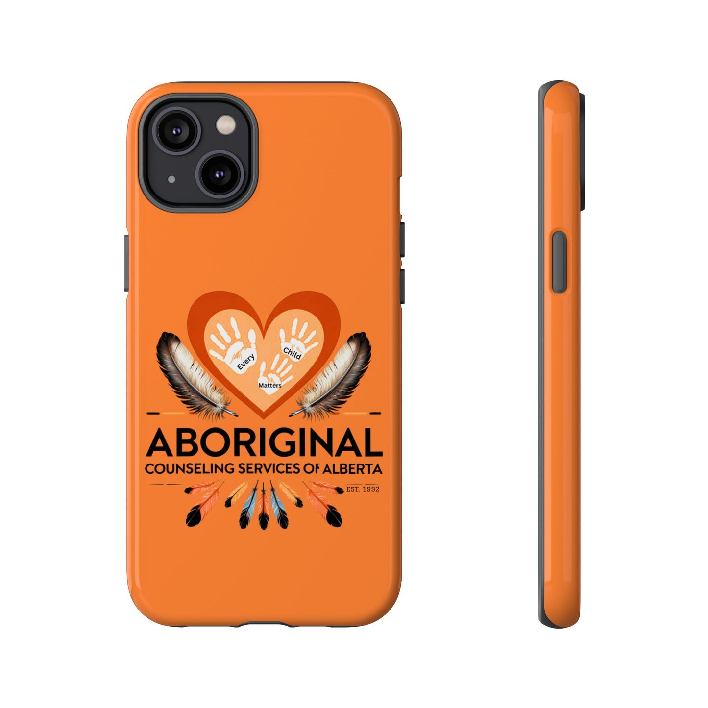 Aboriginal Heart Phone Case, Indigenous Phone Cover, Tough Cases, Unique Gift for Spiritual Journey, Indigenous Heritage, Cultural Pride