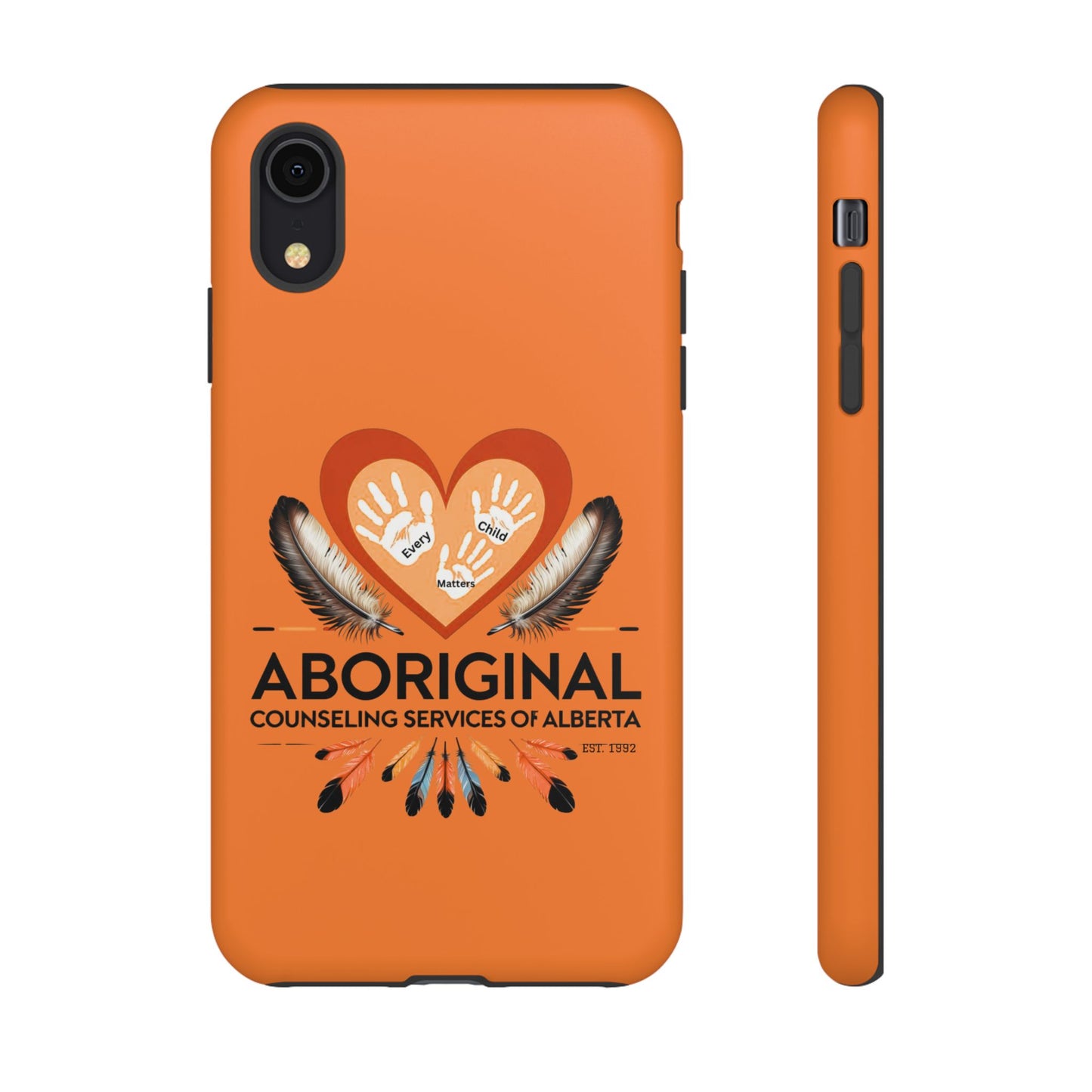 Aboriginal Heart Phone Case, Indigenous Phone Cover, Tough Cases, Unique Gift for Spiritual Journey, Indigenous Heritage, Cultural Pride