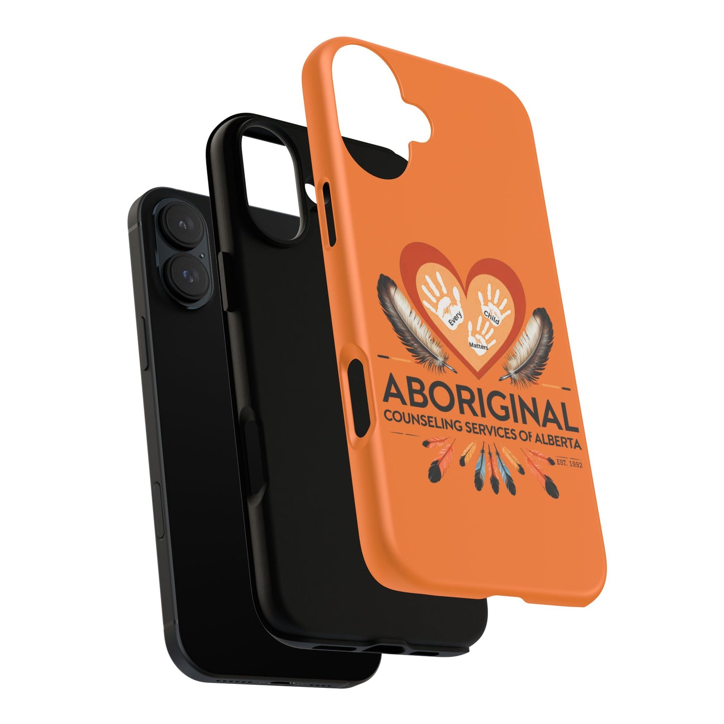 Aboriginal Heart Phone Case, Indigenous Phone Cover, Tough Cases, Unique Gift for Spiritual Journey, Indigenous Heritage, Cultural Pride