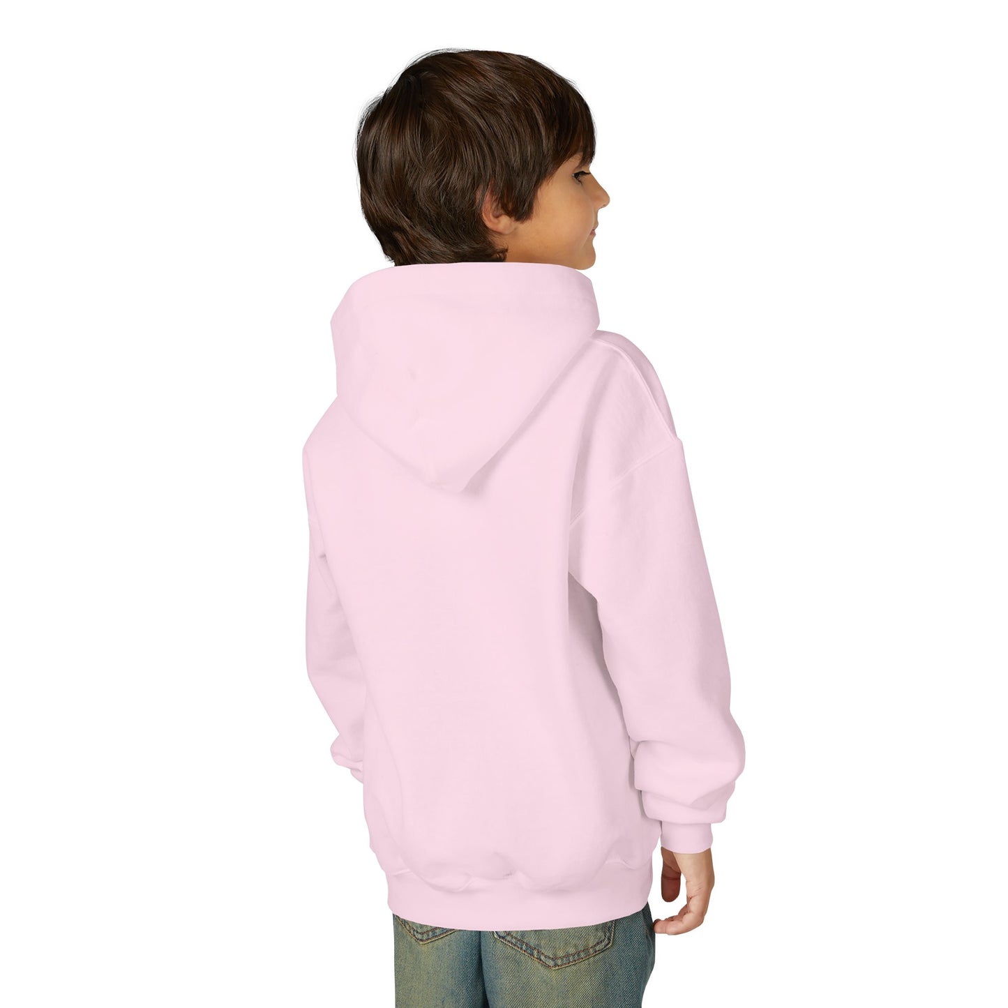 Youth Heavy Blend Hooded Sweatshirt, Cozy Hoodie for Kids, Stylish Pullover, Perfect for School, Birthday Gift, Playtime Apparel