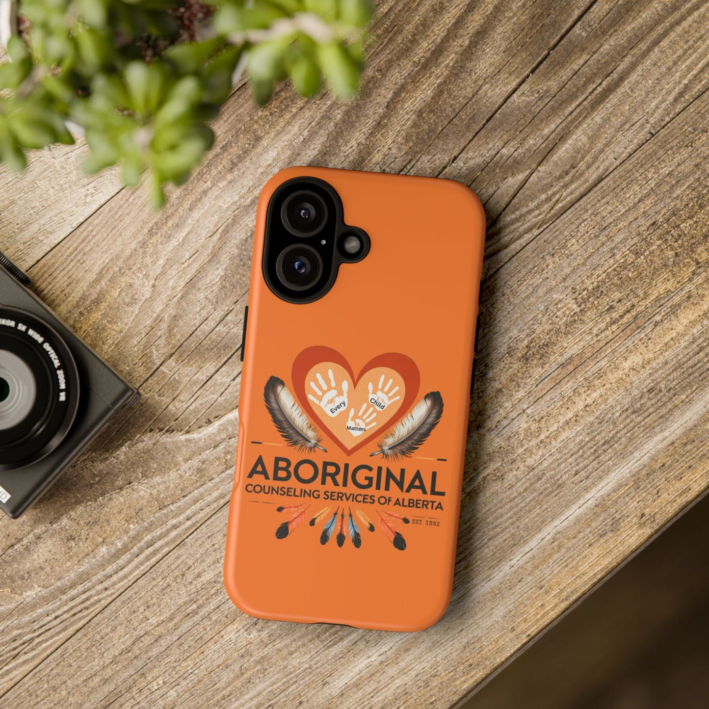 Aboriginal Heart Phone Case, Indigenous Phone Cover, Tough Cases, Unique Gift for Spiritual Journey, Indigenous Heritage, Cultural Pride