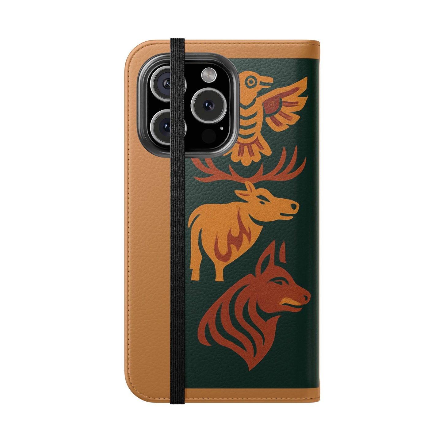 Wildlife Flip Cases for Smartphones| Nature-Inspired, Unique Phone Protectors, Gift for Outdoors Lovers, Personalized Tech Accessories