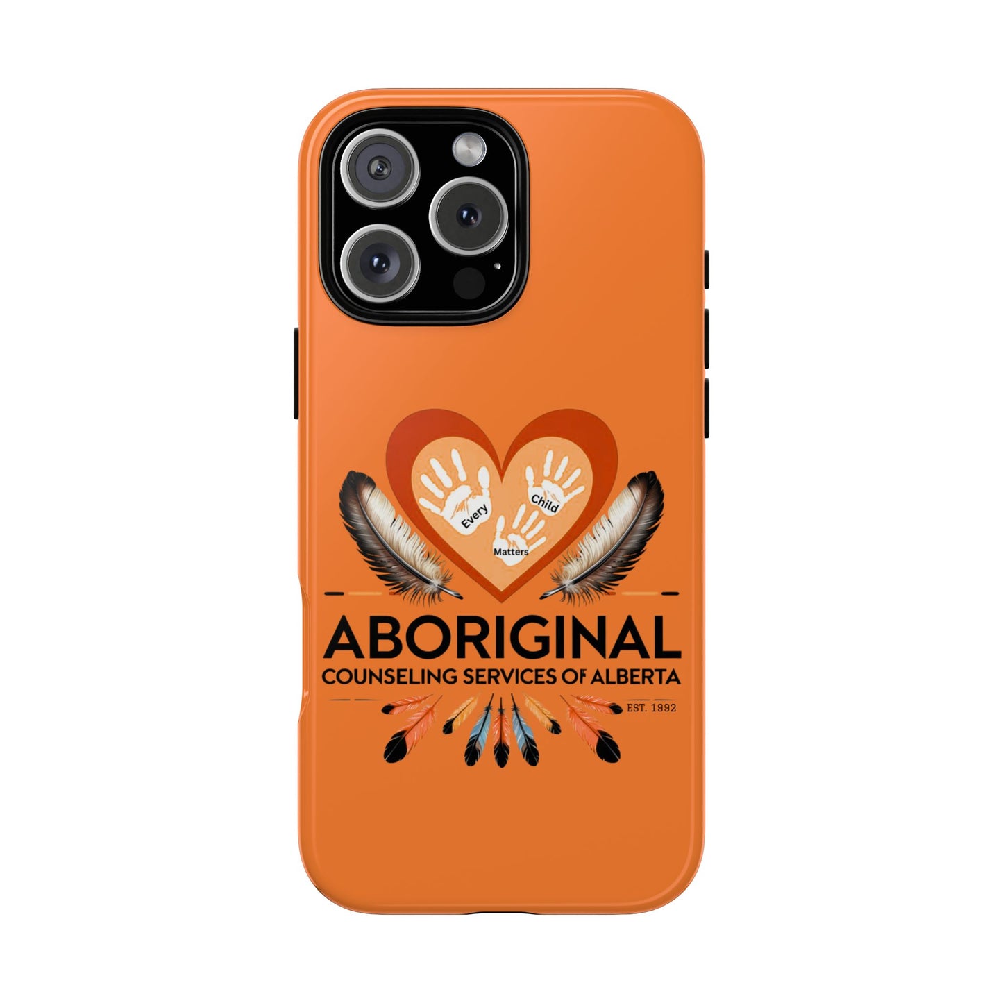 Aboriginal Heart Phone Case, Indigenous Phone Cover, Tough Cases, Unique Gift for Spiritual Journey, Indigenous Heritage, Cultural Pride