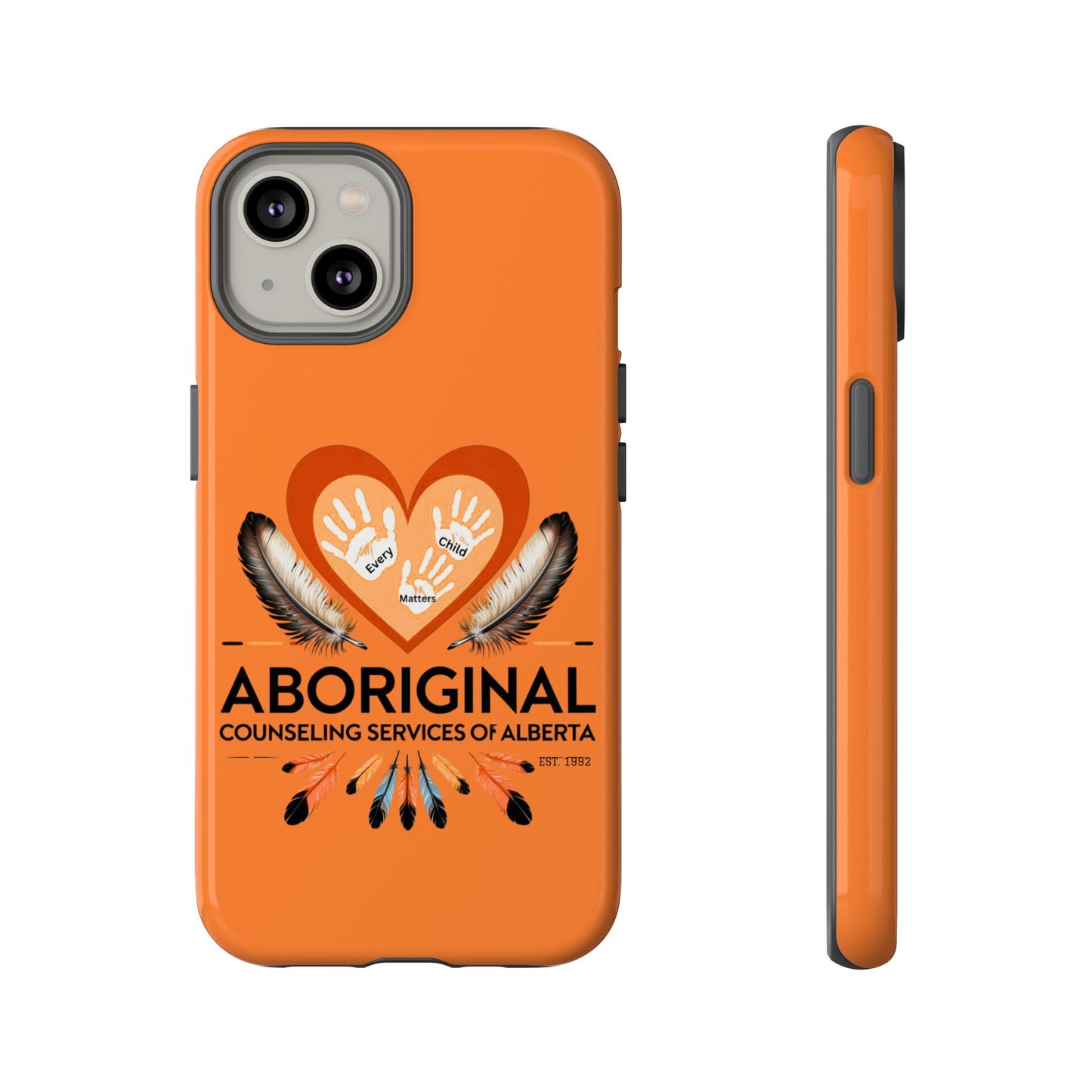 Aboriginal Heart Phone Case, Indigenous Phone Cover, Tough Cases, Unique Gift for Spiritual Journey, Indigenous Heritage, Cultural Pride