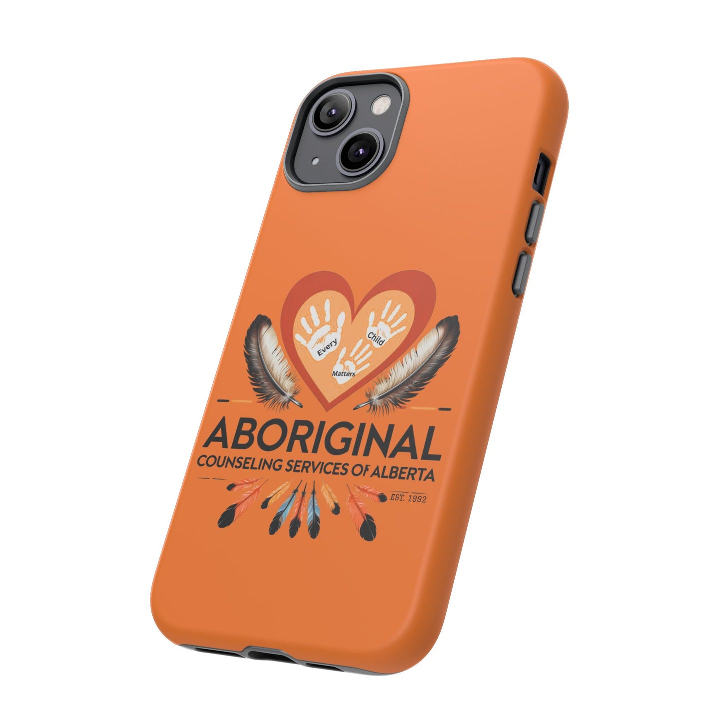Aboriginal Heart Phone Case, Indigenous Phone Cover, Tough Cases, Unique Gift for Spiritual Journey, Indigenous Heritage, Cultural Pride