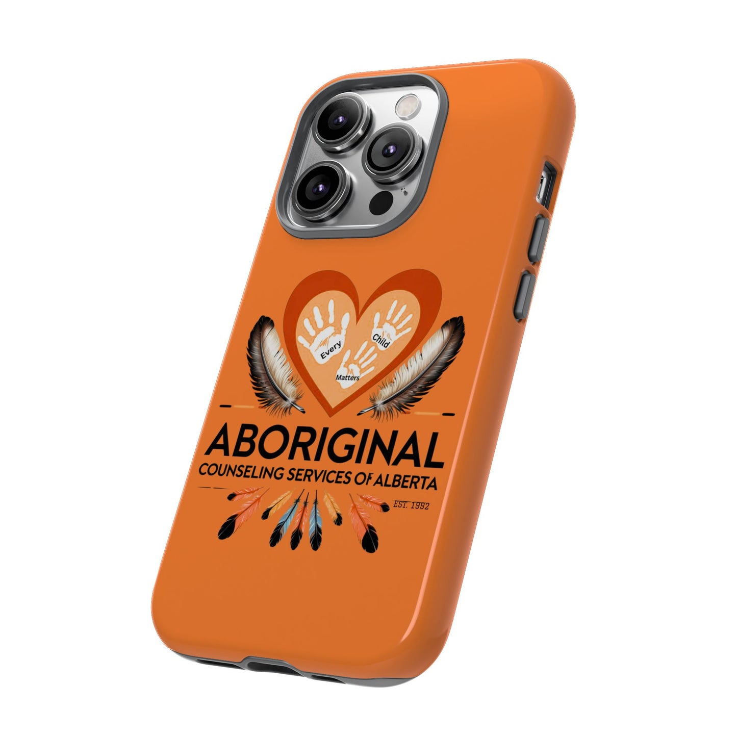 Aboriginal Heart Phone Case, Indigenous Phone Cover, Tough Cases, Unique Gift for Spiritual Journey, Indigenous Heritage, Cultural Pride
