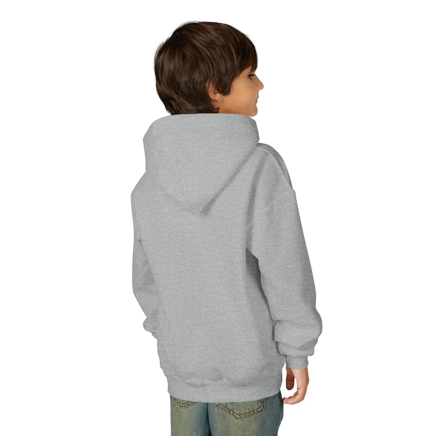 Youth Heavy Blend Hooded Sweatshirt, Cozy Hoodie for Kids, Stylish Pullover, Perfect for School, Birthday Gift, Playtime Apparel