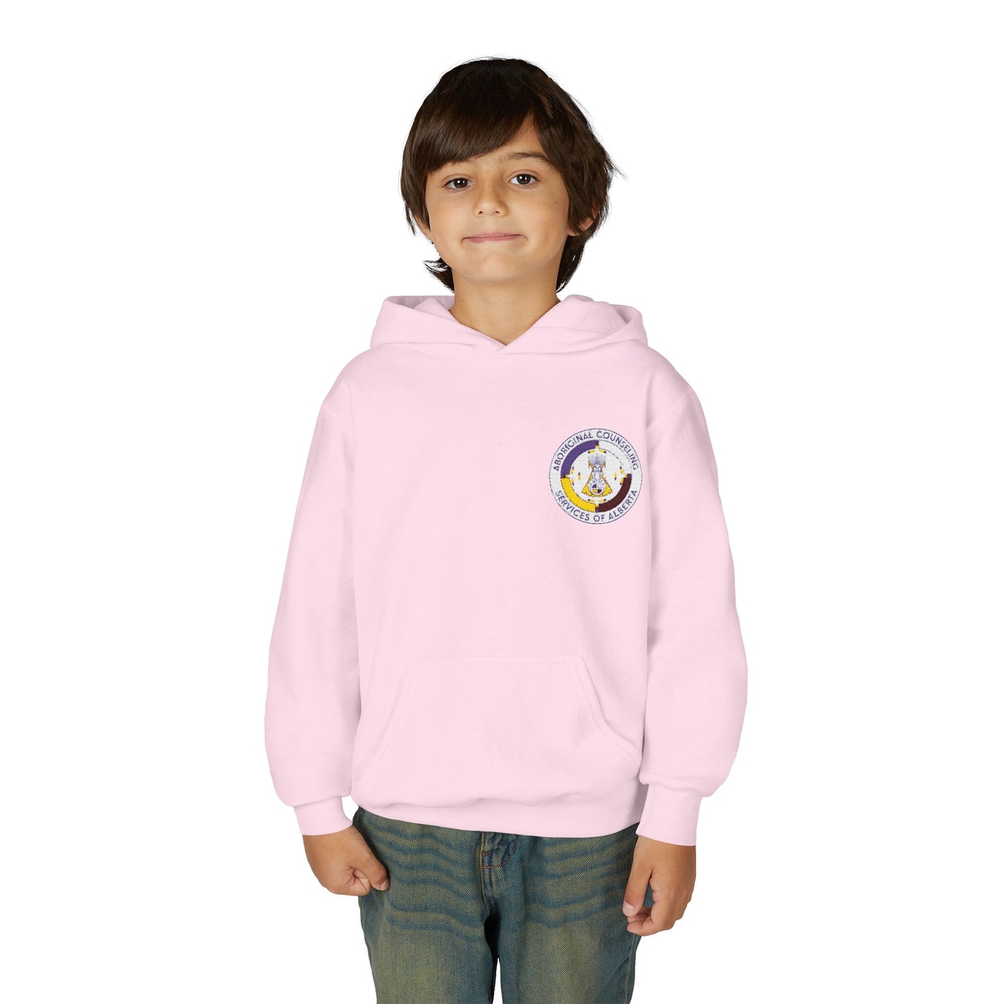 Youth Heavy Blend Hooded Sweatshirt, Cozy Hoodie for Kids, Stylish Pullover, Perfect for School, Birthday Gift, Playtime Apparel