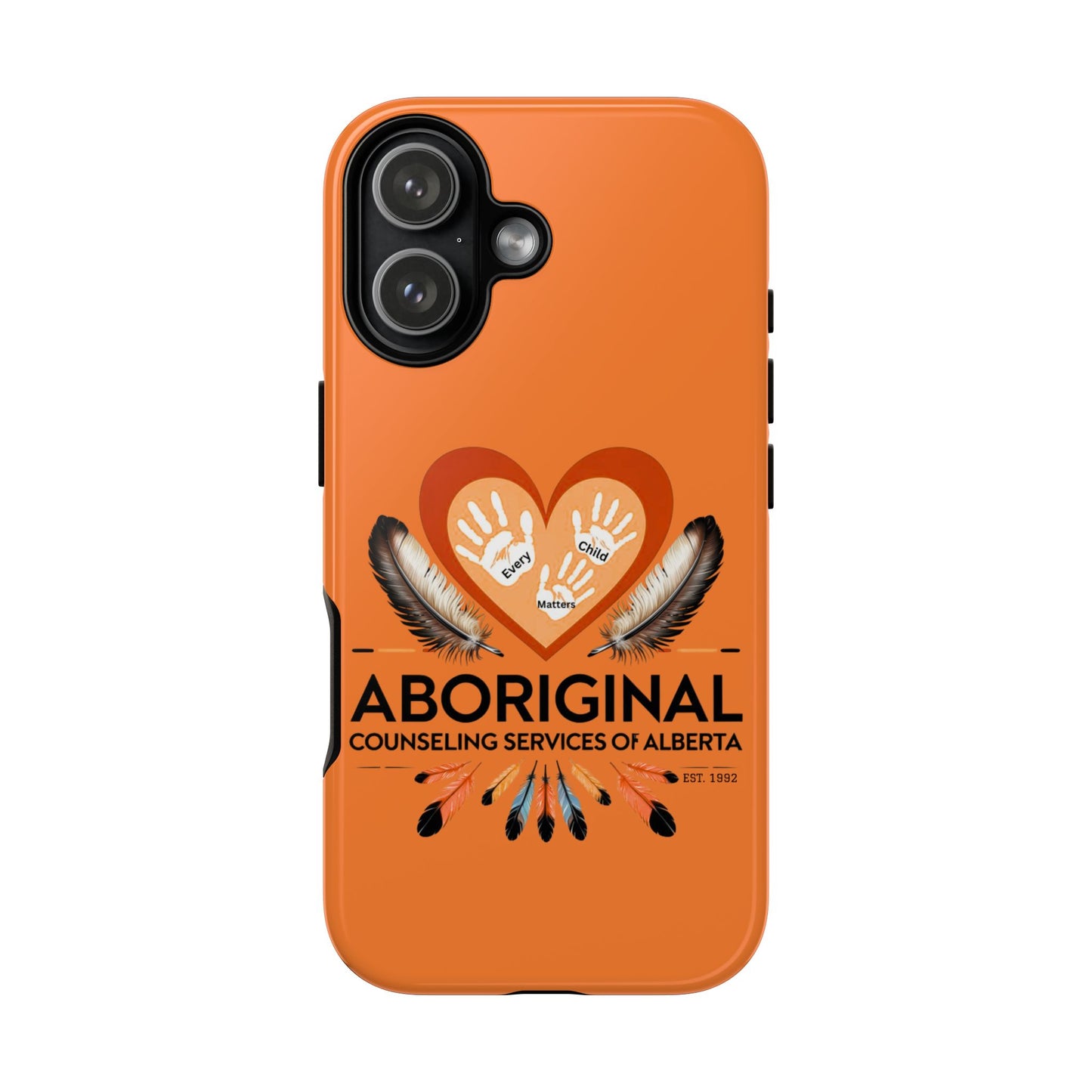 Aboriginal Heart Phone Case, Indigenous Phone Cover, Tough Cases, Unique Gift for Spiritual Journey, Indigenous Heritage, Cultural Pride