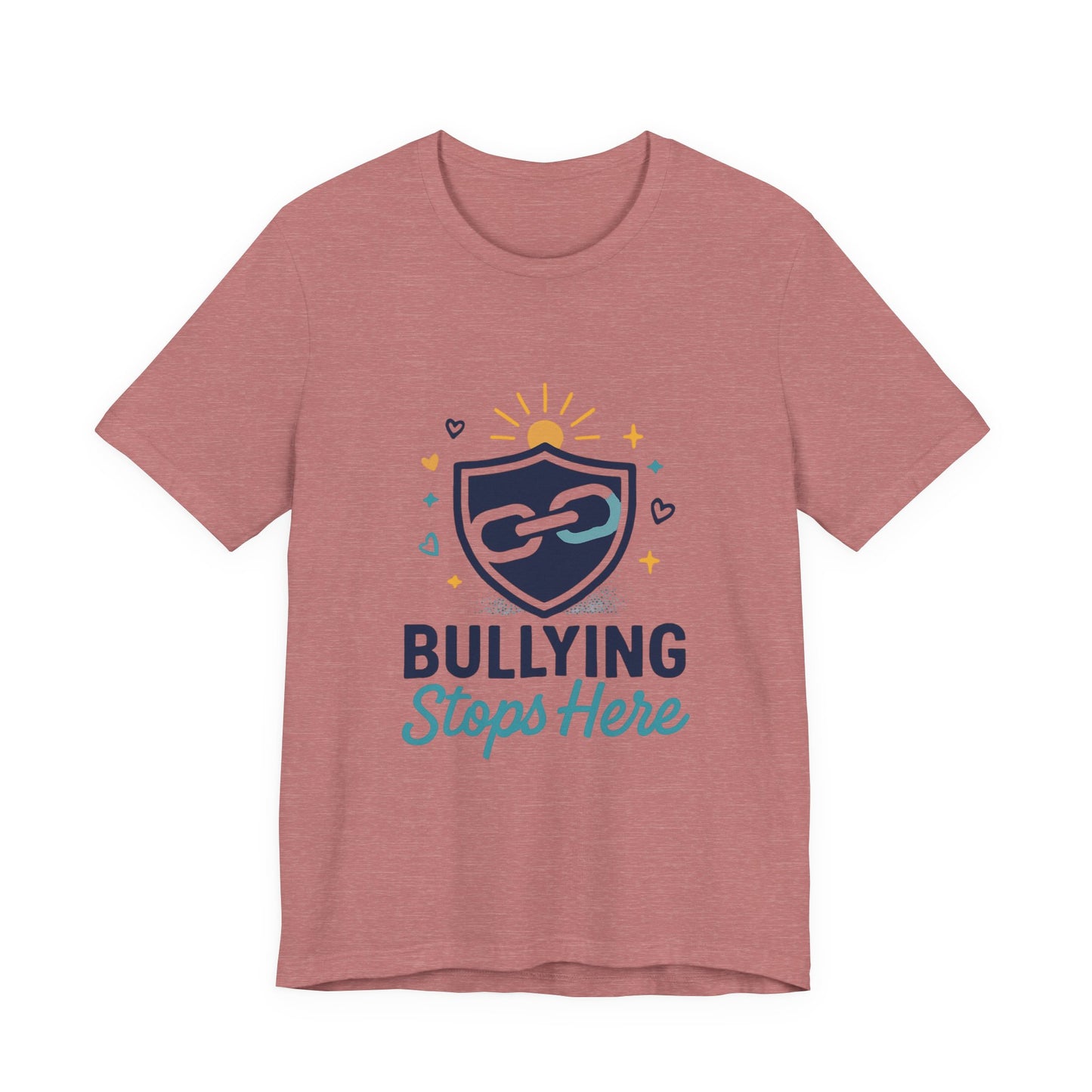 Anti-Bullying Unisex Tee, Supportive Shirt, Empowerment Gift, School Apparel, Awareness Merchandise