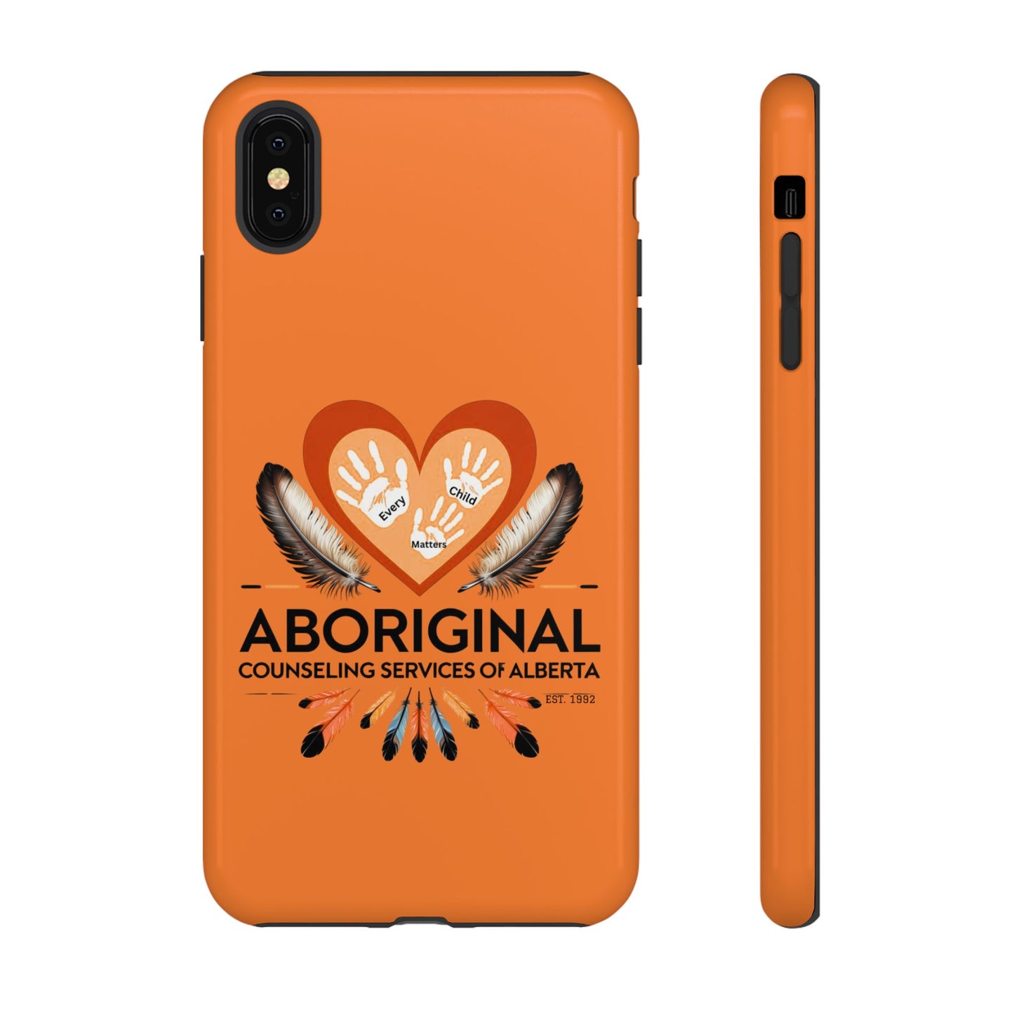 Aboriginal Heart Phone Case, Indigenous Phone Cover, Tough Cases, Unique Gift for Spiritual Journey, Indigenous Heritage, Cultural Pride