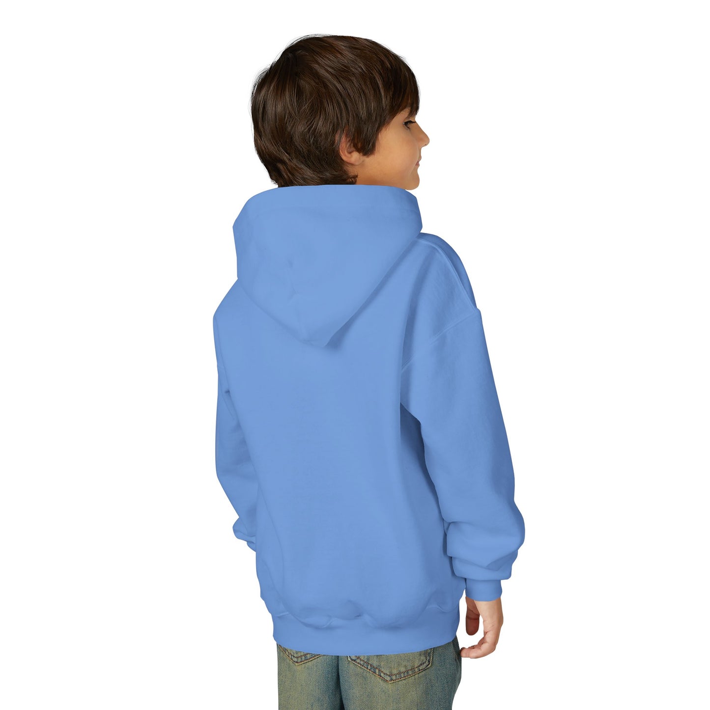 Youth Heavy Blend Hooded Sweatshirt, Cozy Hoodie for Kids, Stylish Pullover, Perfect for School, Birthday Gift, Playtime Apparel