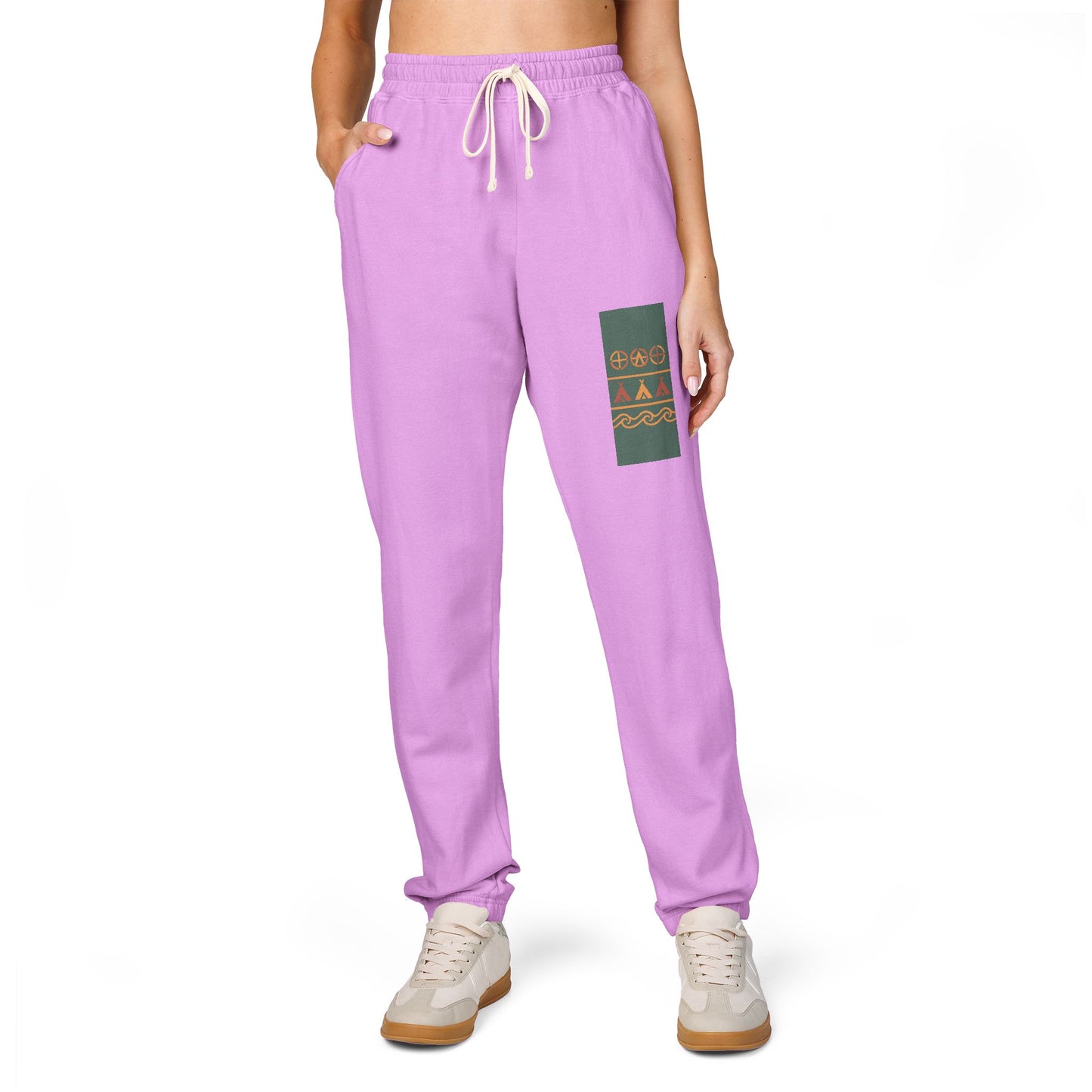 Cozy Garment-Dyed Fleece Sweatpants, Perfect for Relaxing, Gift for Him/Her, Casual Wear, Lounge Pants, Street Style