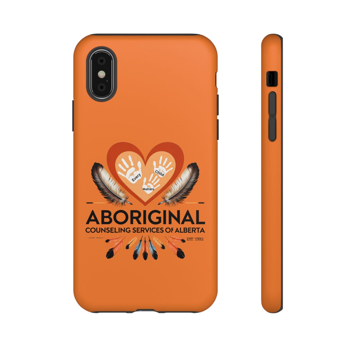 Aboriginal Heart Phone Case, Indigenous Phone Cover, Tough Cases, Unique Gift for Spiritual Journey, Indigenous Heritage, Cultural Pride