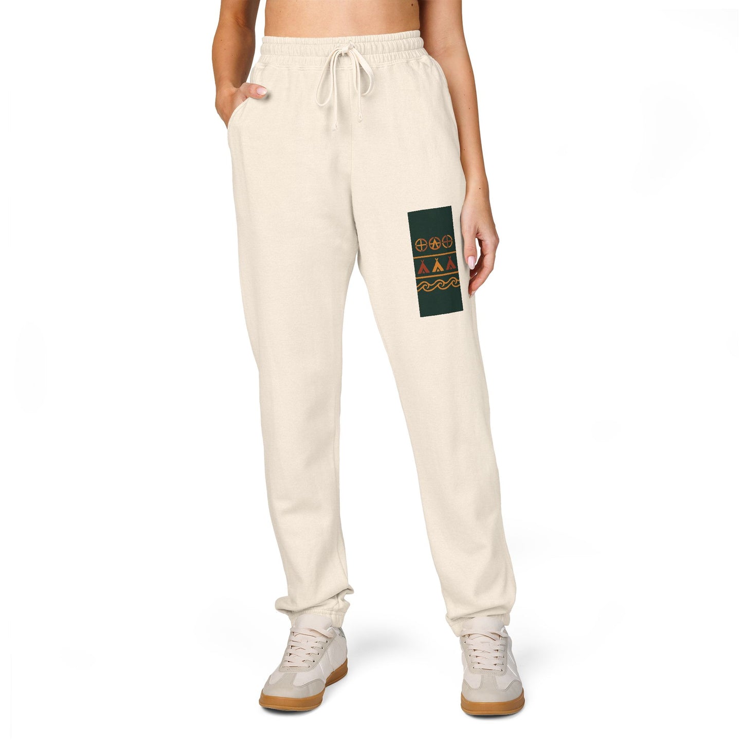 Cozy Garment-Dyed Fleece Sweatpants, Perfect for Relaxing, Gift for Him/Her, Casual Wear, Lounge Pants, Street Style