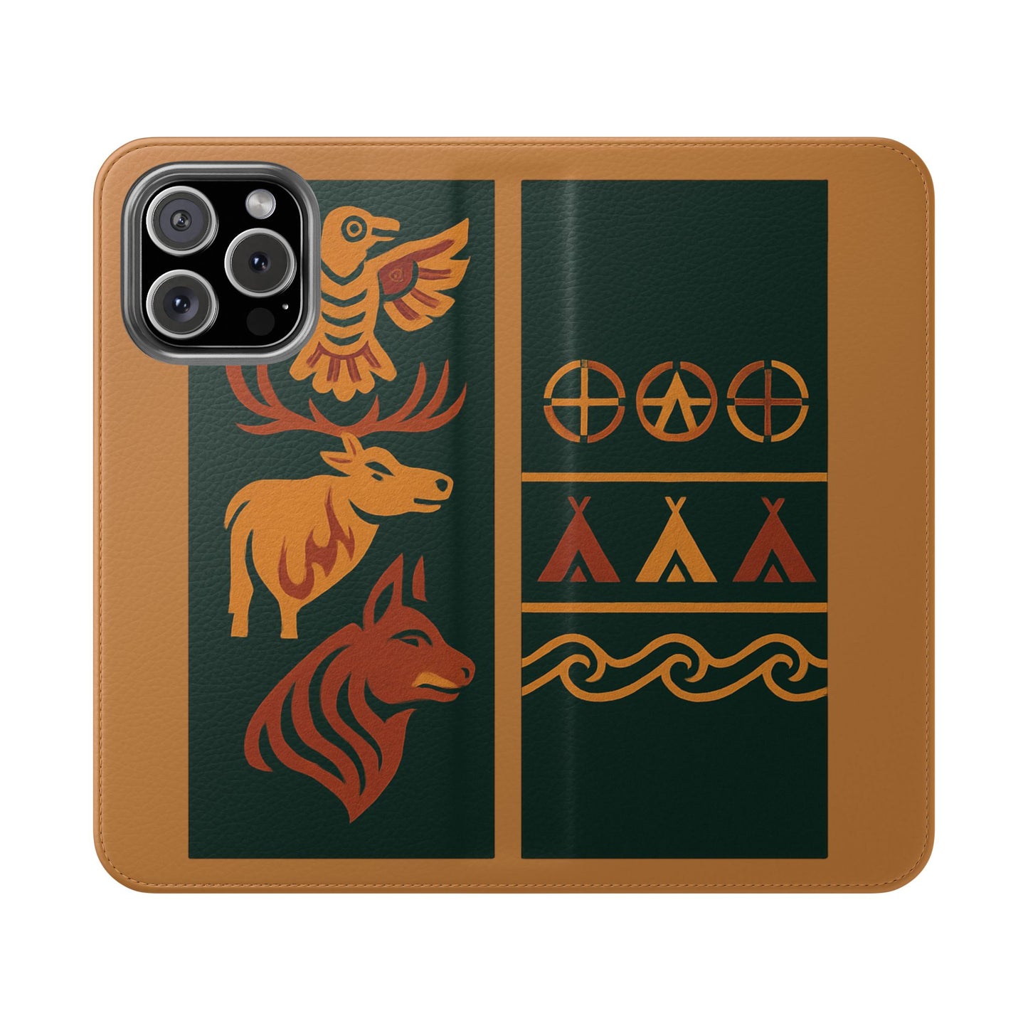 Wildlife Flip Cases for Smartphones| Nature-Inspired, Unique Phone Protectors, Gift for Outdoors Lovers, Personalized Tech Accessories