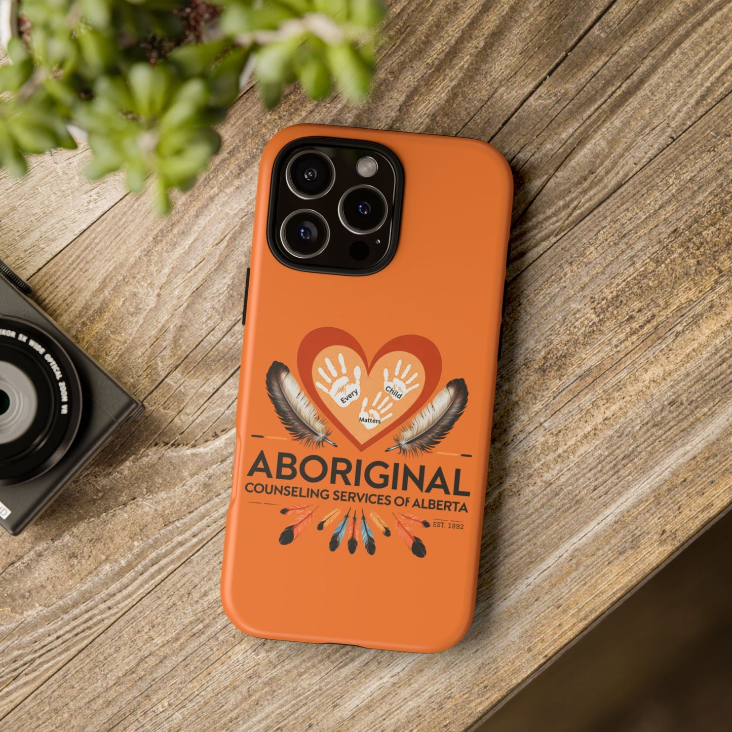 Aboriginal Heart Phone Case, Indigenous Phone Cover, Tough Cases, Unique Gift for Spiritual Journey, Indigenous Heritage, Cultural Pride