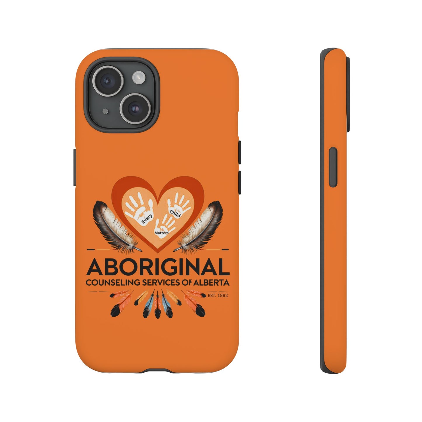 Aboriginal Heart Phone Case, Indigenous Phone Cover, Tough Cases, Unique Gift for Spiritual Journey, Indigenous Heritage, Cultural Pride