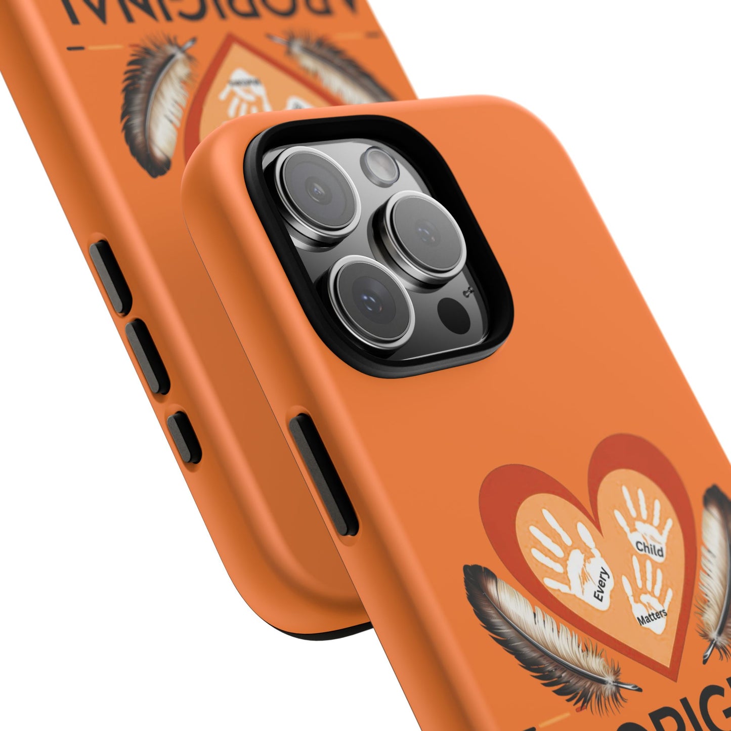 Aboriginal Heart Phone Case, Indigenous Phone Cover, Tough Cases, Unique Gift for Spiritual Journey, Indigenous Heritage, Cultural Pride