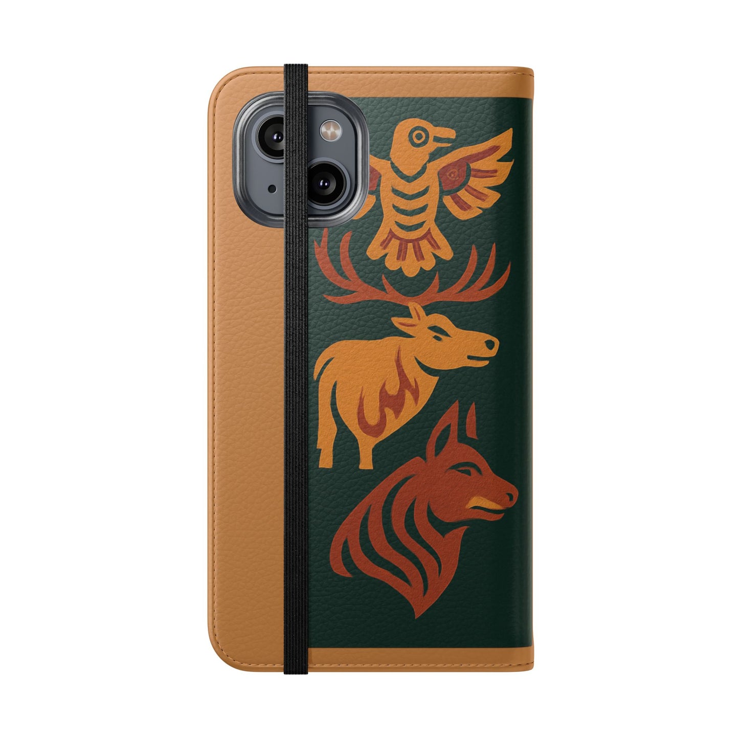 Wildlife Flip Cases for Smartphones| Nature-Inspired, Unique Phone Protectors, Gift for Outdoors Lovers, Personalized Tech Accessories