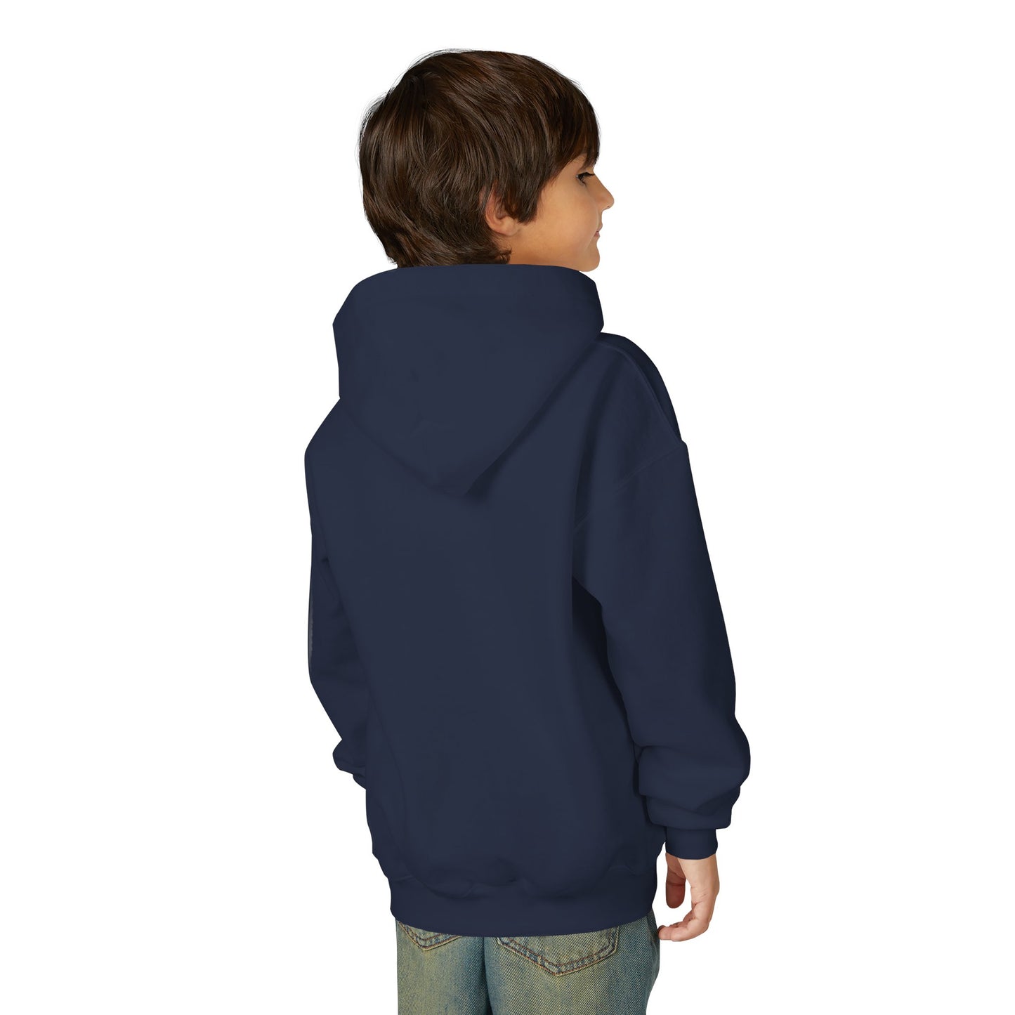 Youth Heavy Blend Hooded Sweatshirt, Cozy Hoodie for Kids, Stylish Pullover, Perfect for School, Birthday Gift, Playtime Apparel