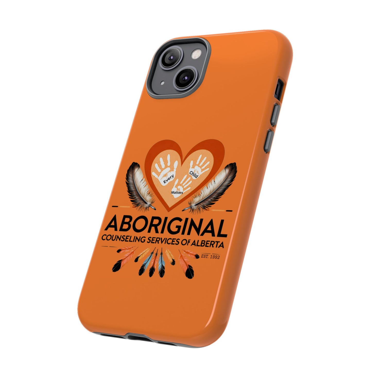 Aboriginal Heart Phone Case, Indigenous Phone Cover, Tough Cases, Unique Gift for Spiritual Journey, Indigenous Heritage, Cultural Pride
