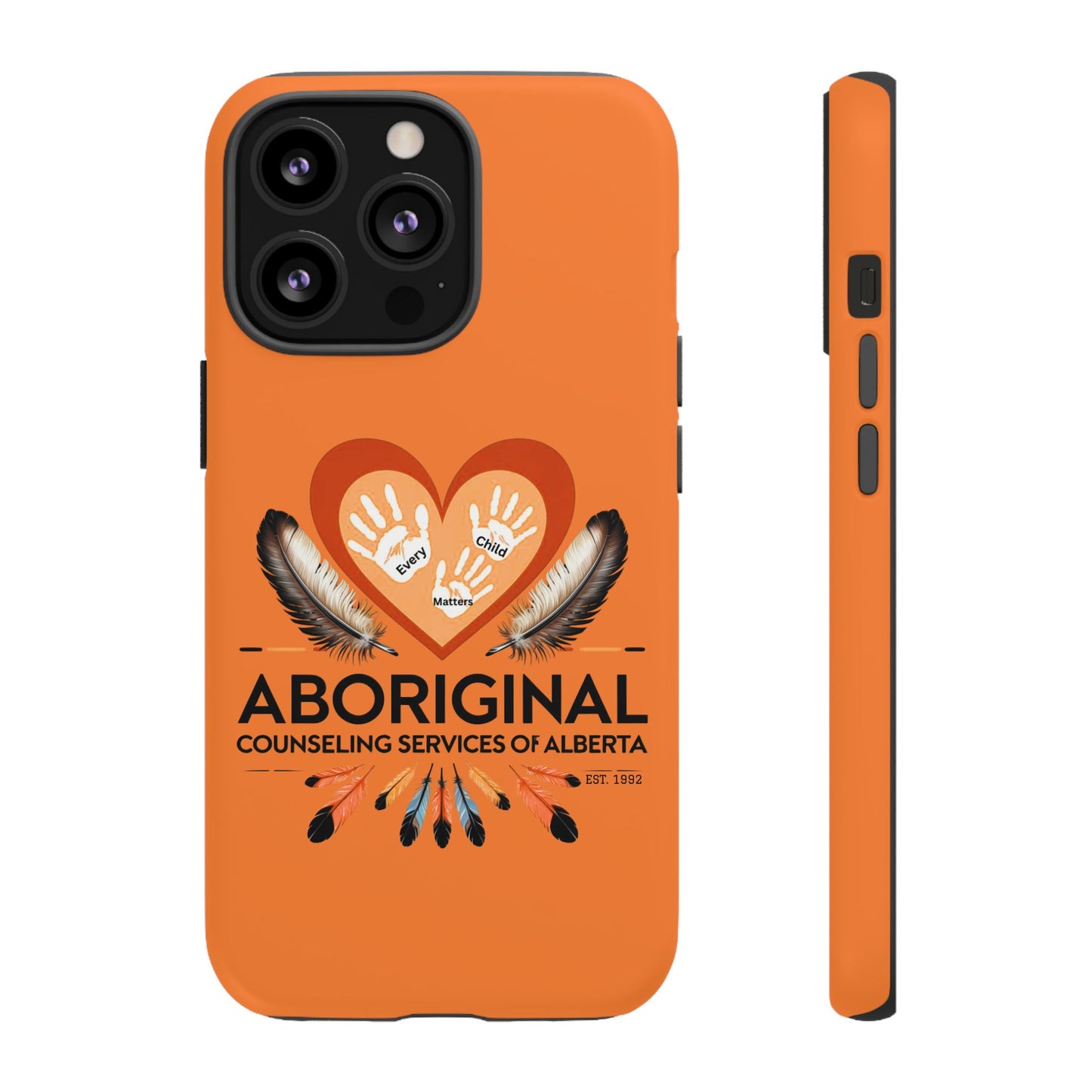 Aboriginal Heart Phone Case, Indigenous Phone Cover, Tough Cases, Unique Gift for Spiritual Journey, Indigenous Heritage, Cultural Pride