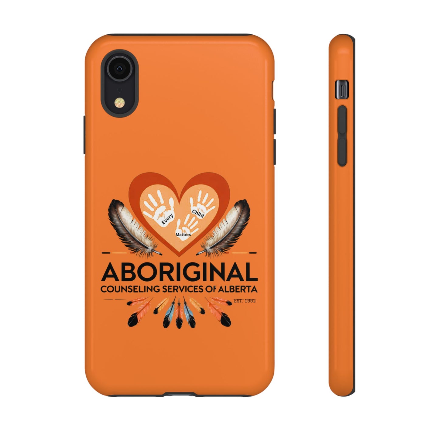 Aboriginal Heart Phone Case, Indigenous Phone Cover, Tough Cases, Unique Gift for Spiritual Journey, Indigenous Heritage, Cultural Pride