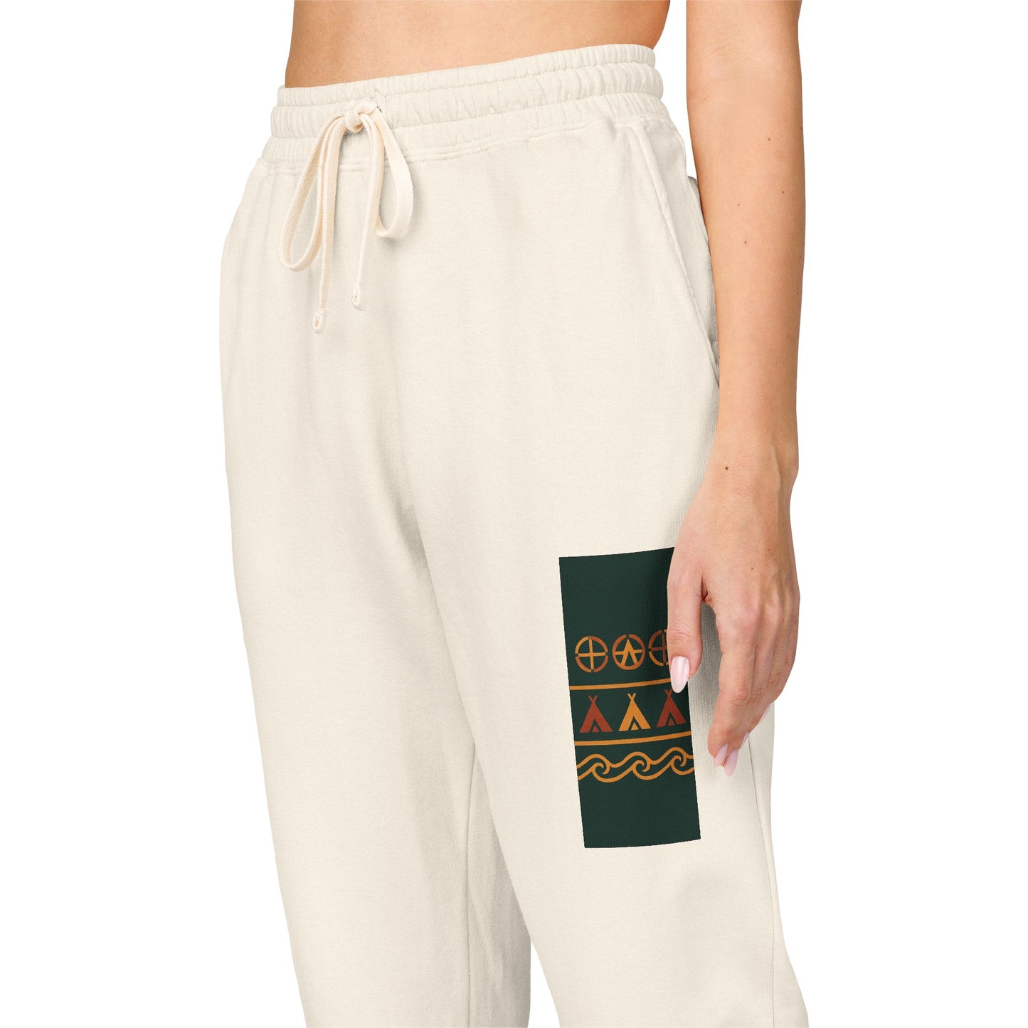 Cozy Garment-Dyed Fleece Sweatpants, Perfect for Relaxing, Gift for Him/Her, Casual Wear, Lounge Pants, Street Style