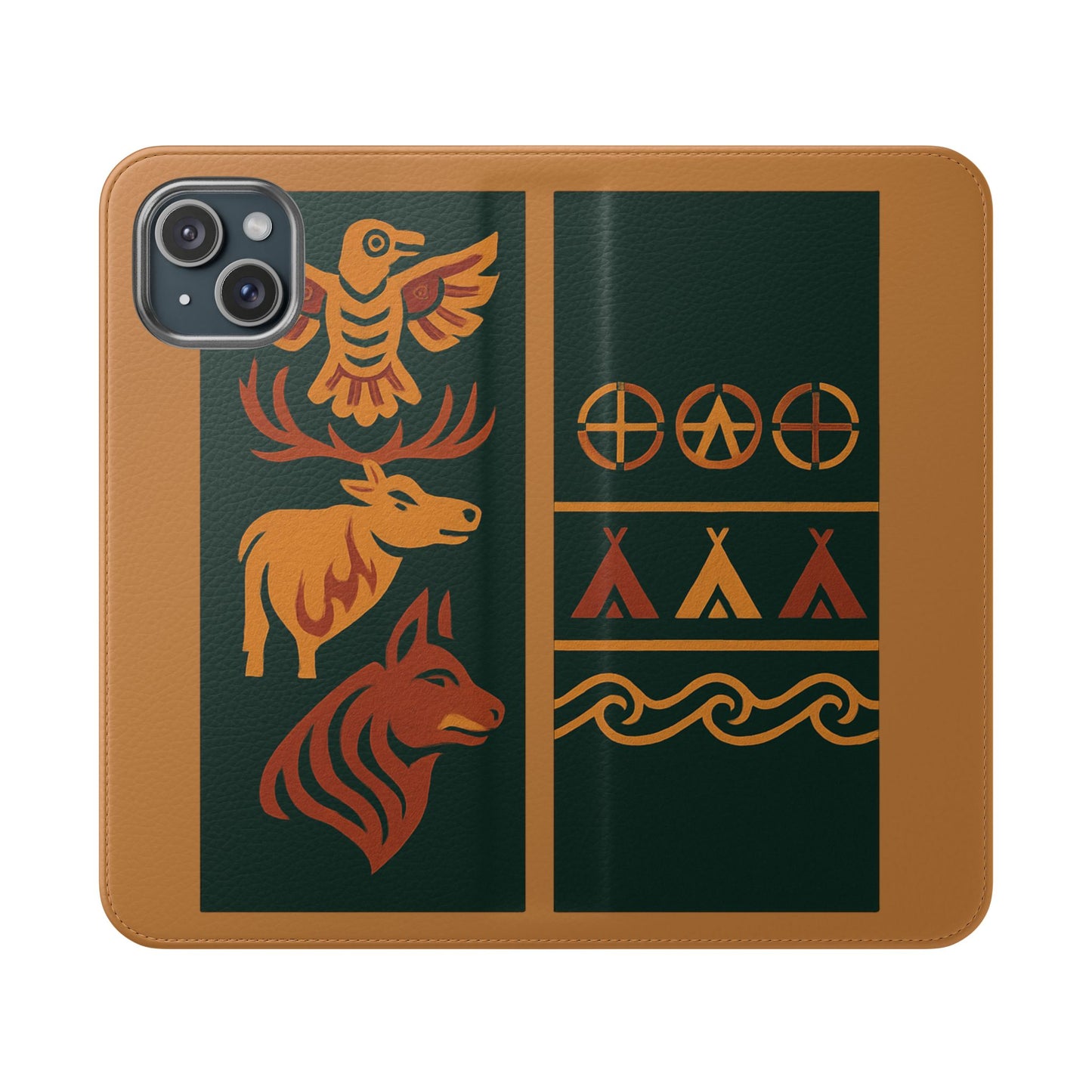 Wildlife Flip Cases for Smartphones| Nature-Inspired, Unique Phone Protectors, Gift for Outdoors Lovers, Personalized Tech Accessories