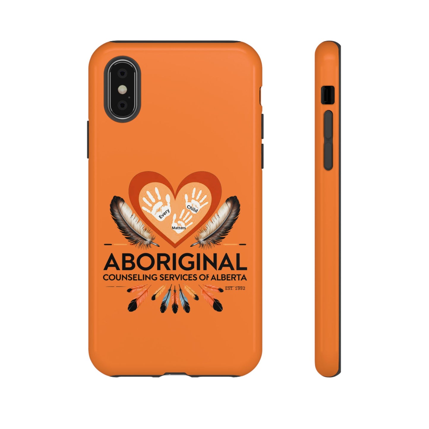 Aboriginal Heart Phone Case, Indigenous Phone Cover, Tough Cases, Unique Gift for Spiritual Journey, Indigenous Heritage, Cultural Pride