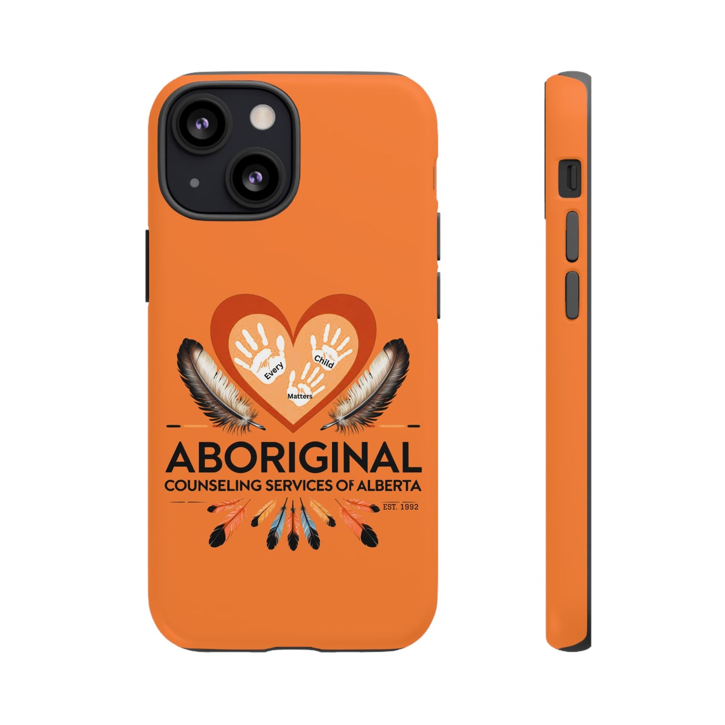 Aboriginal Heart Phone Case, Indigenous Phone Cover, Tough Cases, Unique Gift for Spiritual Journey, Indigenous Heritage, Cultural Pride