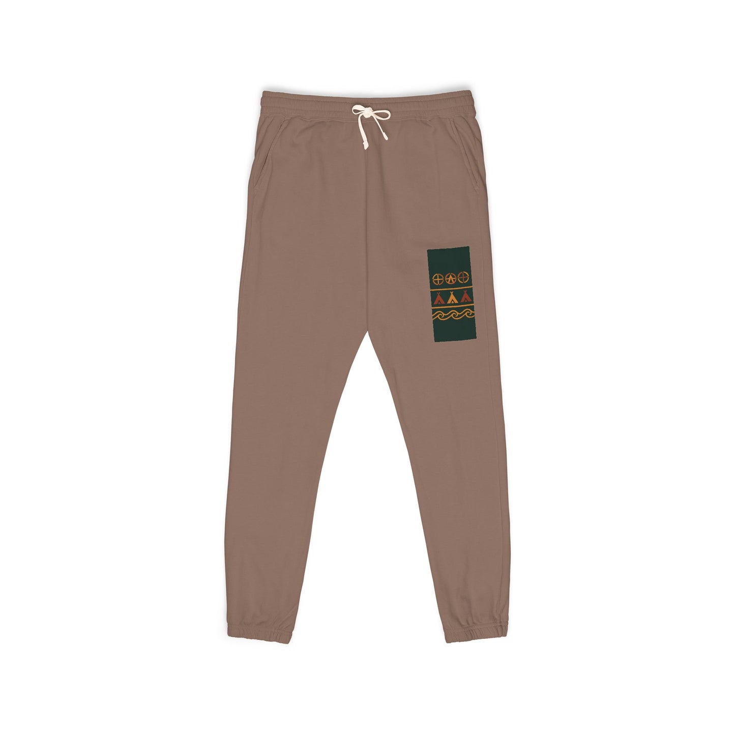 Cozy Garment-Dyed Fleece Sweatpants, Perfect for Relaxing, Gift for Him/Her, Casual Wear, Lounge Pants, Street Style