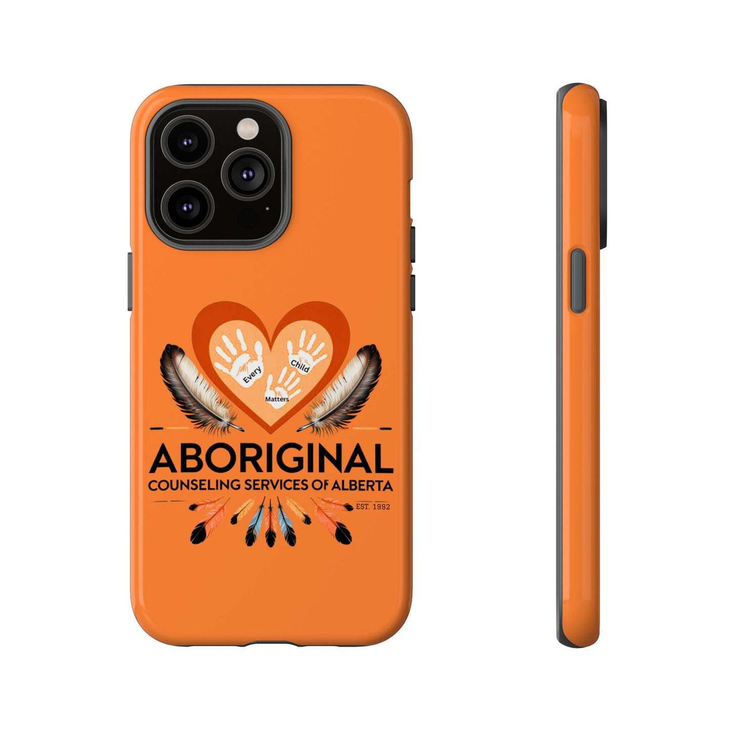 Aboriginal Heart Phone Case, Indigenous Phone Cover, Tough Cases, Unique Gift for Spiritual Journey, Indigenous Heritage, Cultural Pride