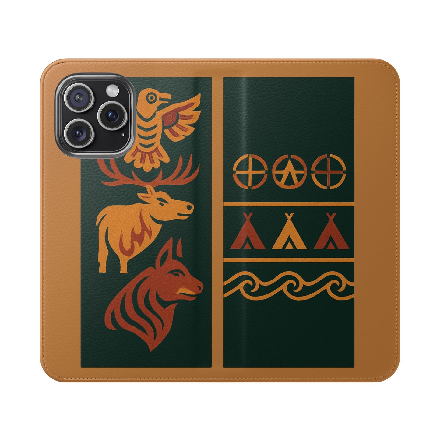 Wildlife Flip Cases for Smartphones| Nature-Inspired, Unique Phone Protectors, Gift for Outdoors Lovers, Personalized Tech Accessories