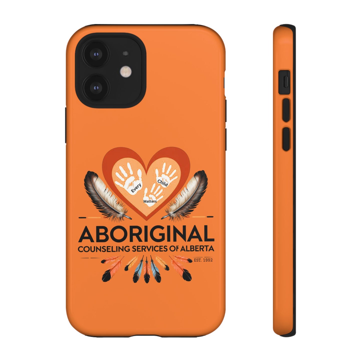 Aboriginal Heart Phone Case, Indigenous Phone Cover, Tough Cases, Unique Gift for Spiritual Journey, Indigenous Heritage, Cultural Pride