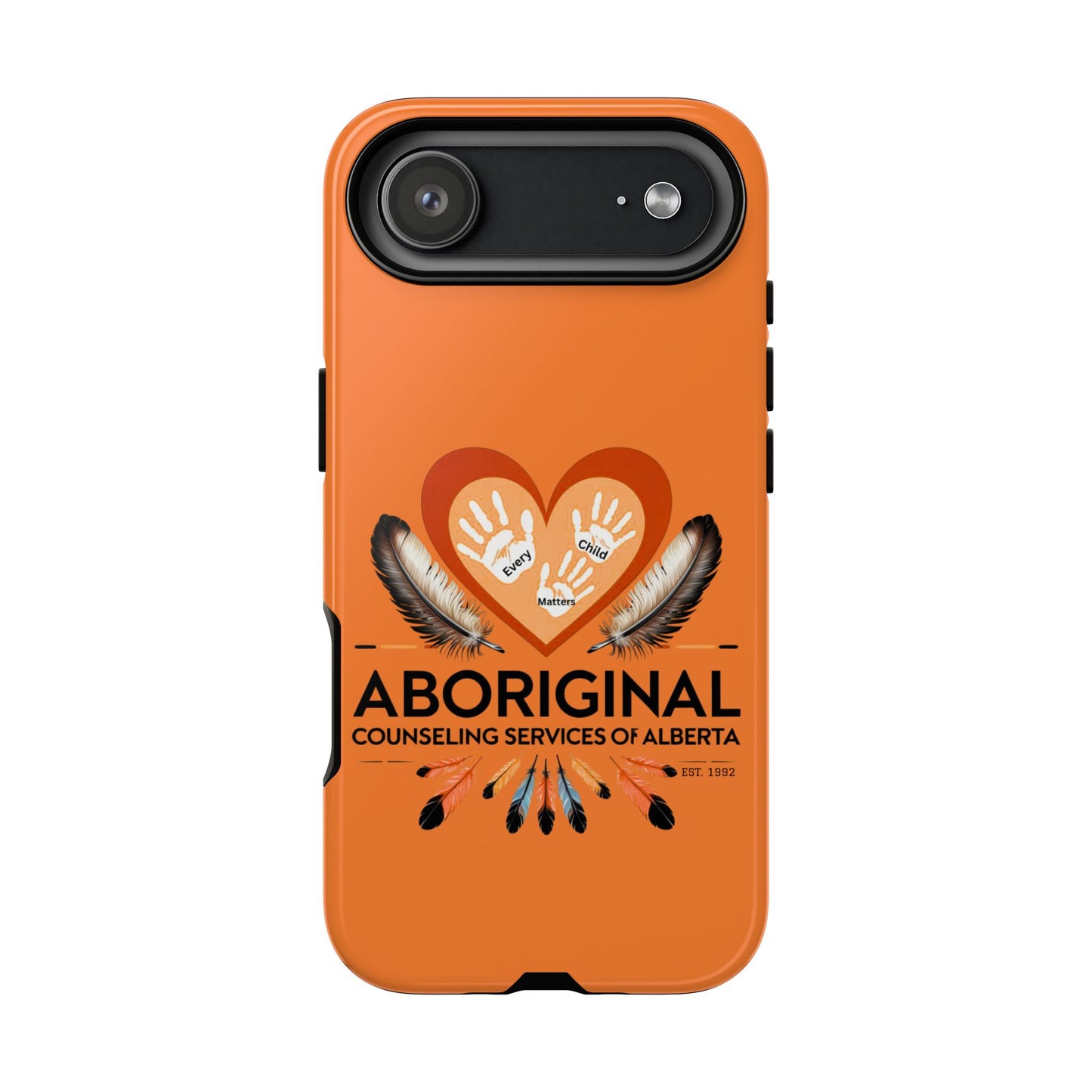 Aboriginal Heart Phone Case, Indigenous Phone Cover, Tough Cases, Unique Gift for Spiritual Journey, Indigenous Heritage, Cultural Pride