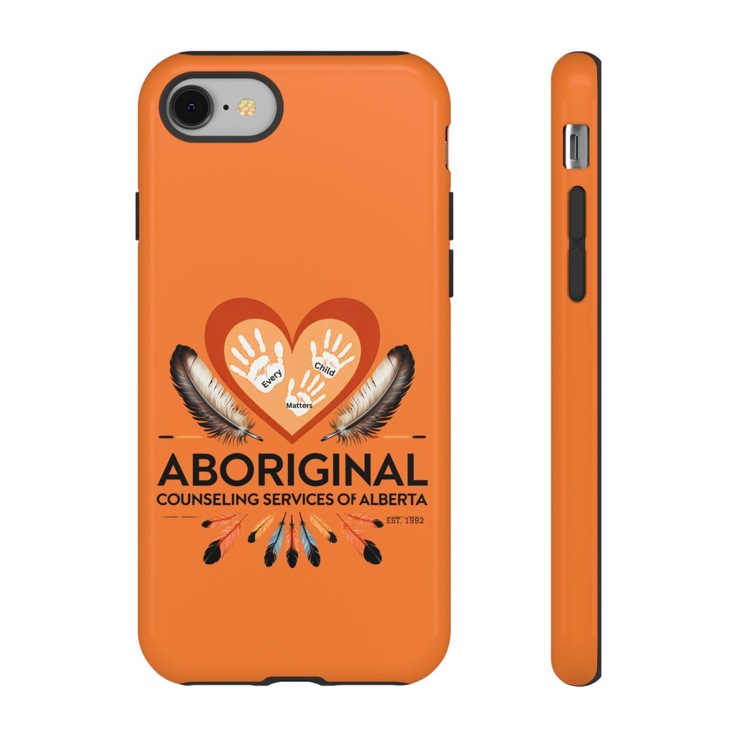 Aboriginal Heart Phone Case, Indigenous Phone Cover, Tough Cases, Unique Gift for Spiritual Journey, Indigenous Heritage, Cultural Pride