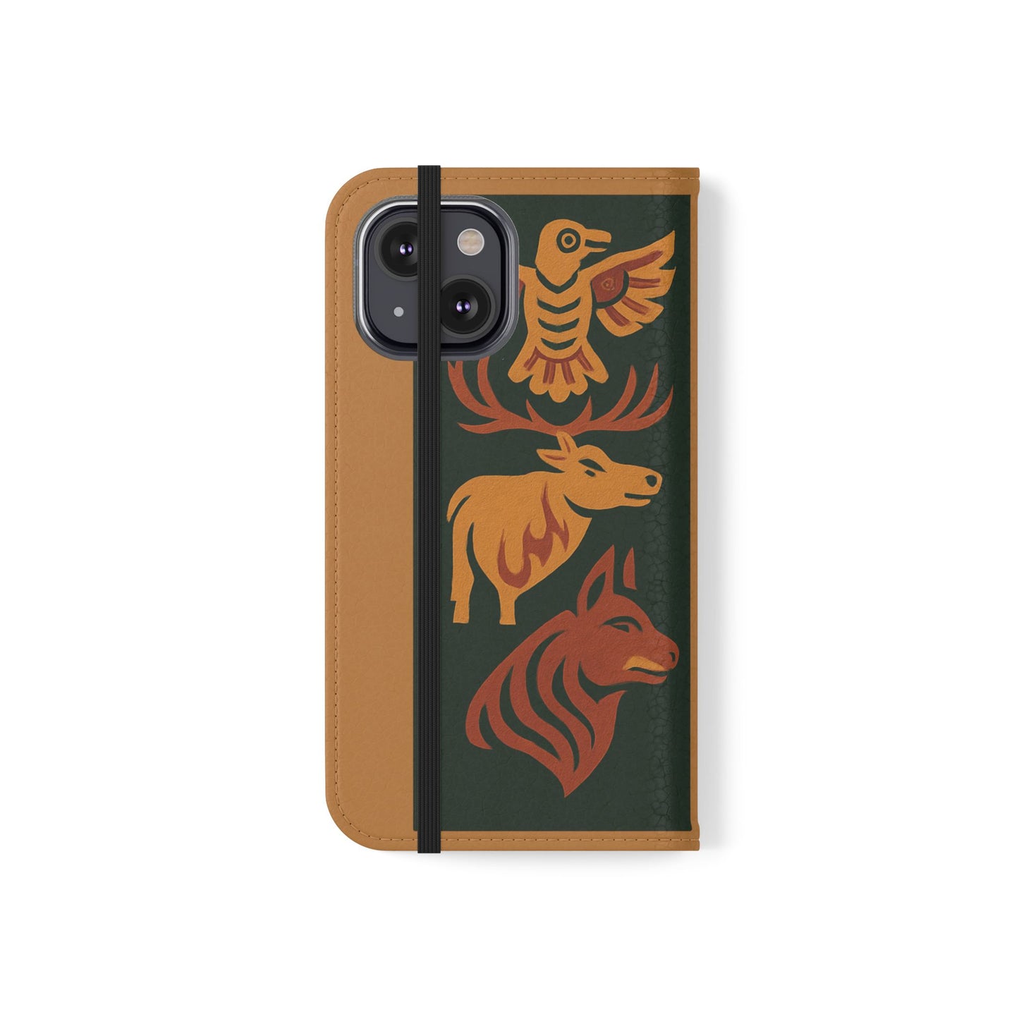 Wildlife Flip Cases for Smartphones| Nature-Inspired, Unique Phone Protectors, Gift for Outdoors Lovers, Personalized Tech Accessories