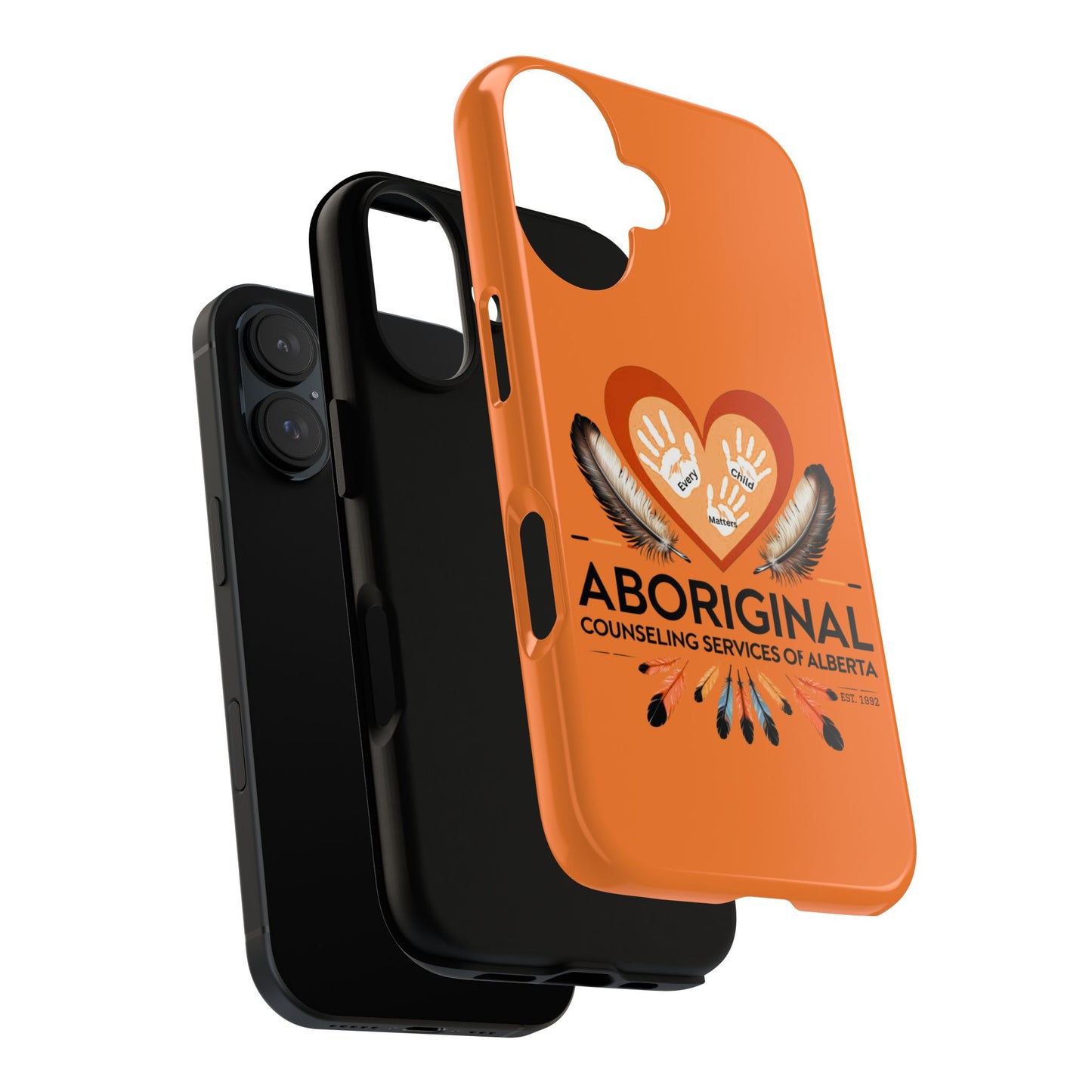Aboriginal Heart Phone Case, Indigenous Phone Cover, Tough Cases, Unique Gift for Spiritual Journey, Indigenous Heritage, Cultural Pride
