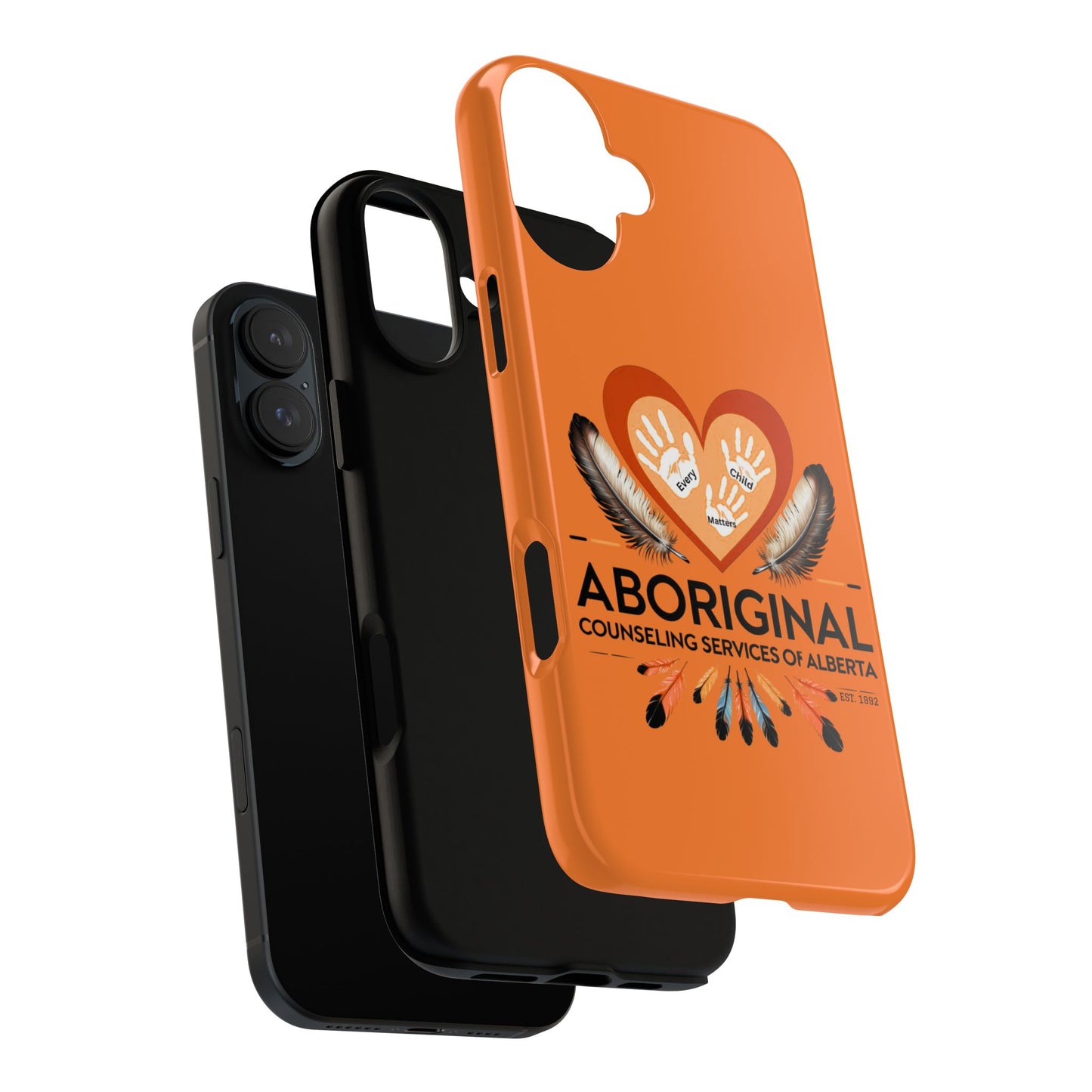 Aboriginal Heart Phone Case, Indigenous Phone Cover, Tough Cases, Unique Gift for Spiritual Journey, Indigenous Heritage, Cultural Pride